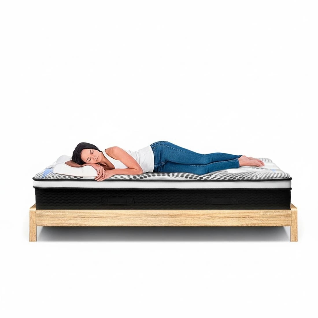 6 Giselle Bedding 32cm Mattress Euro Top - King Bed - Multi, 6 of 10