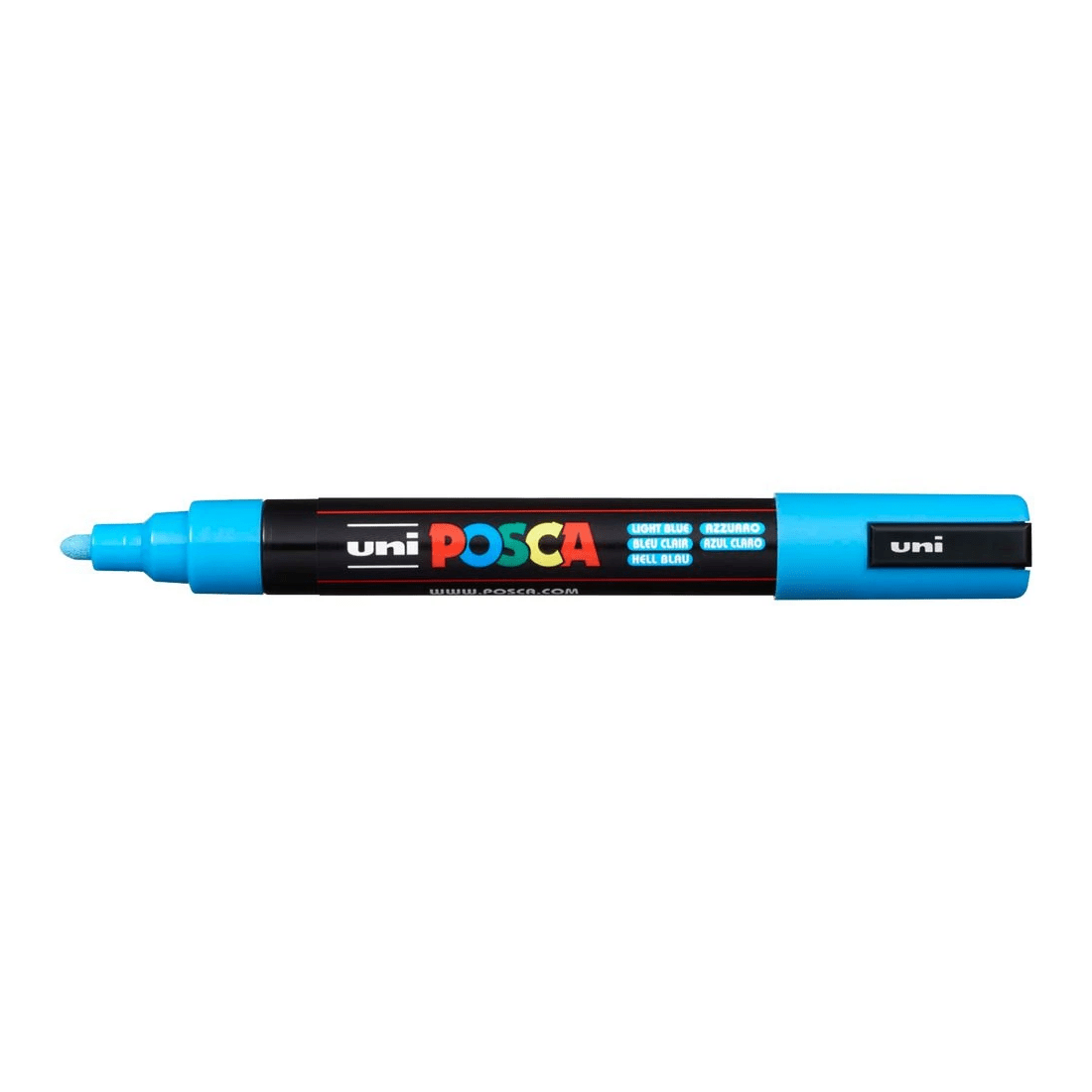 1 POSCA PC 5M Paint Marker Light Blue, 1 of 9