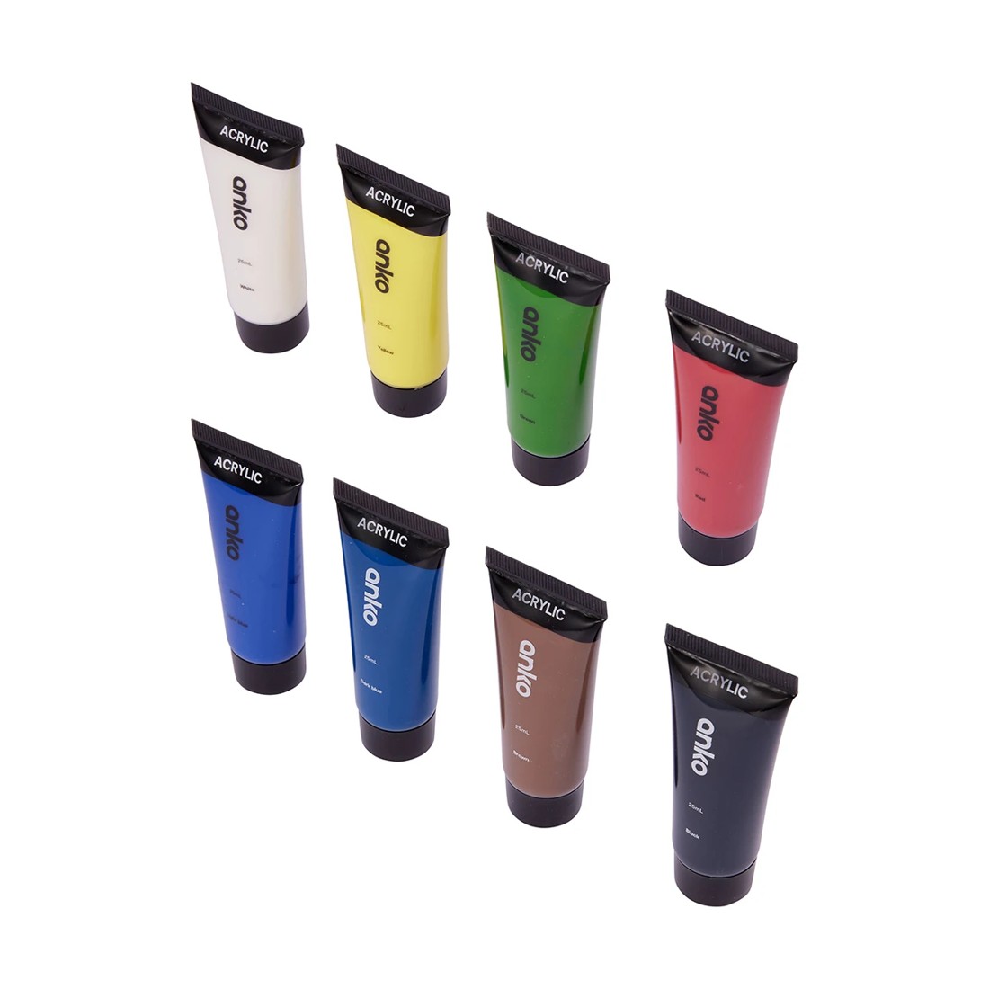 3 8 Pack Acrylic Paint Tubes, 3 of 8