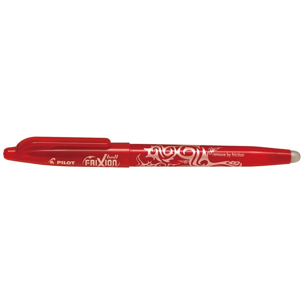 1 PILOT Frixion Ball Erasable Gel Pen 1mm Red, 1 of 2