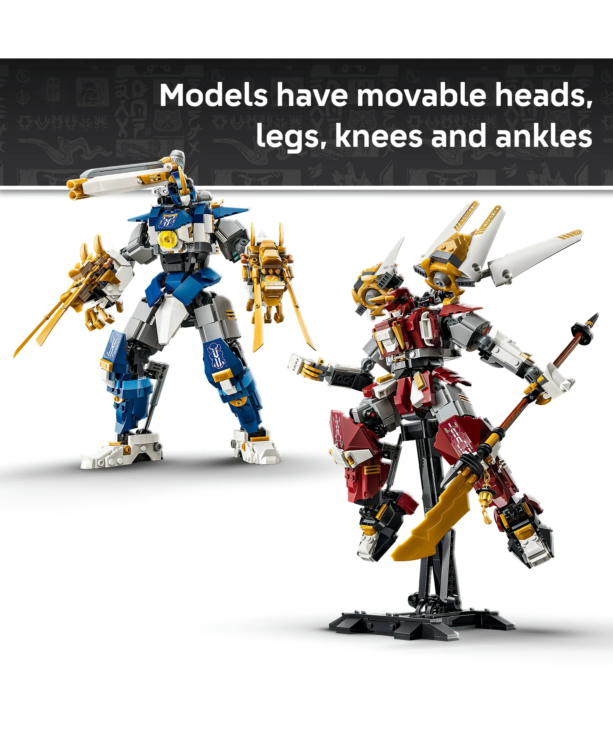 4 LEGO Ninjago The Twin Titan Mechs 71870, 4 of 9