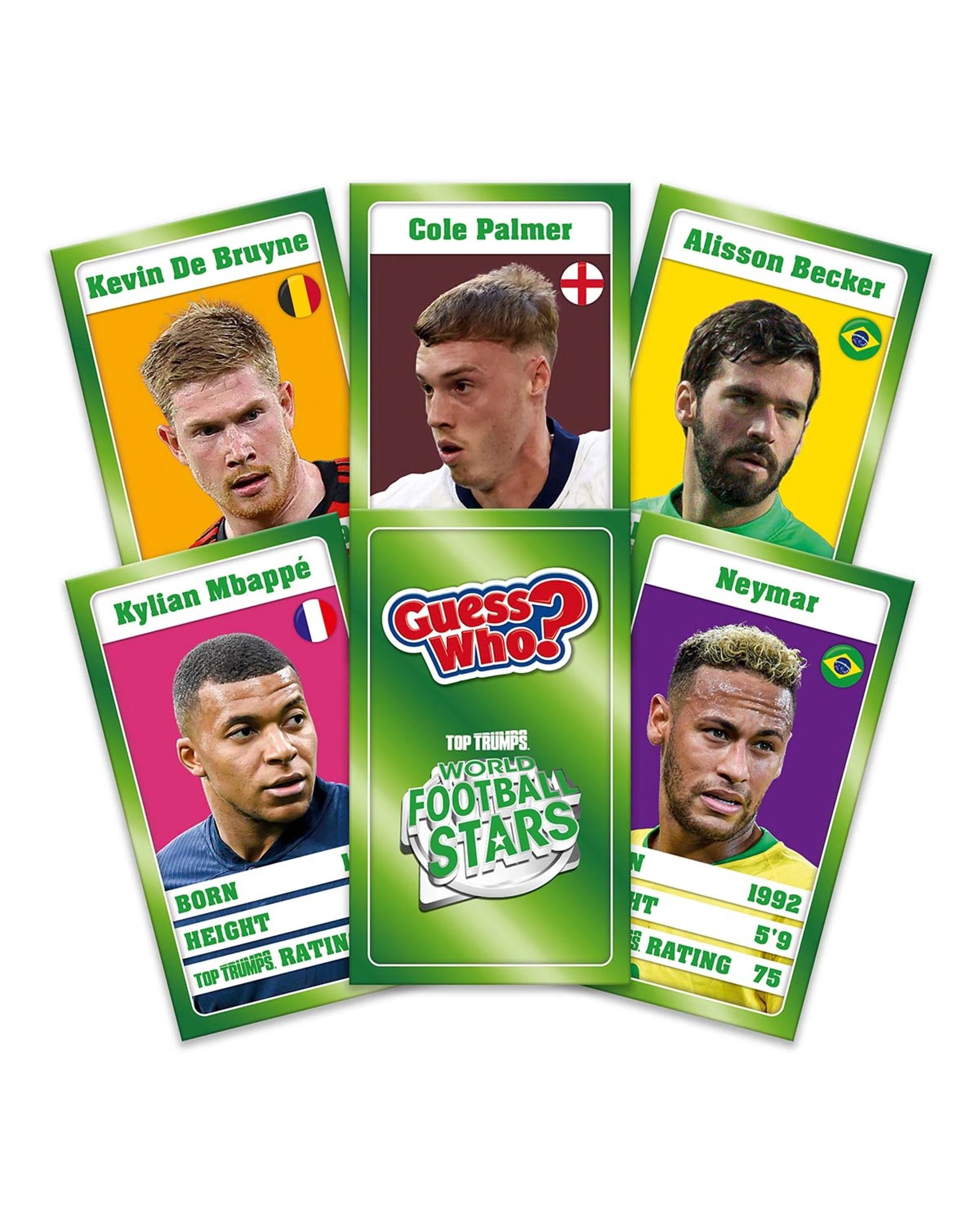 4 Guess Who World Football Stars Green 2025 Edition, 4 of 9