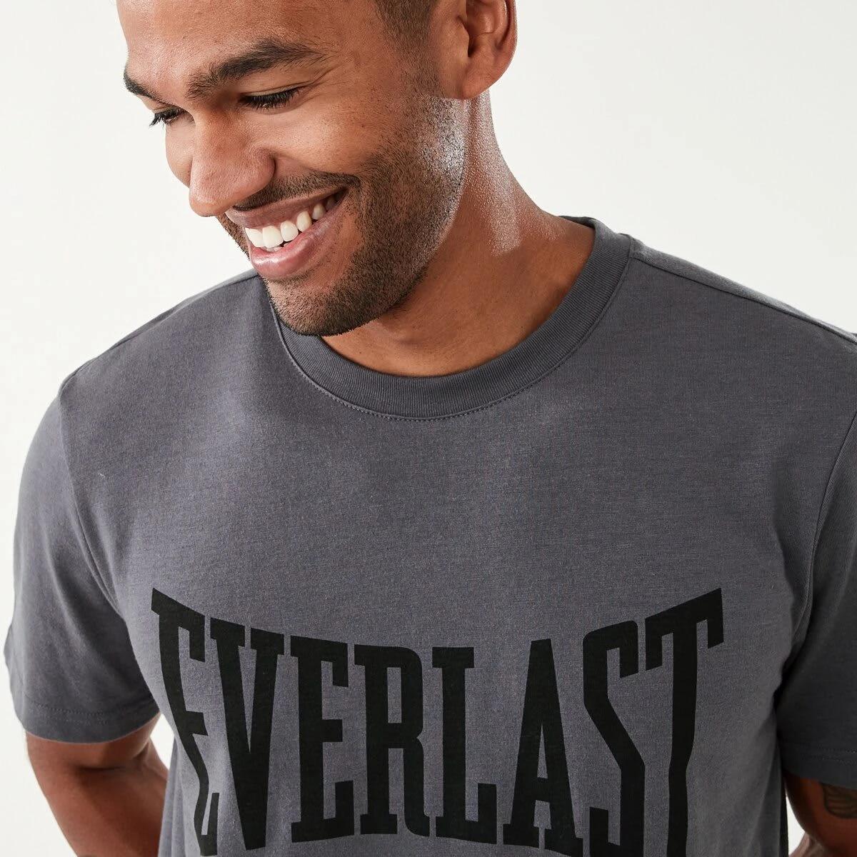 4 Everlast Mens Boxing T-shirt Ash, 4 of 6