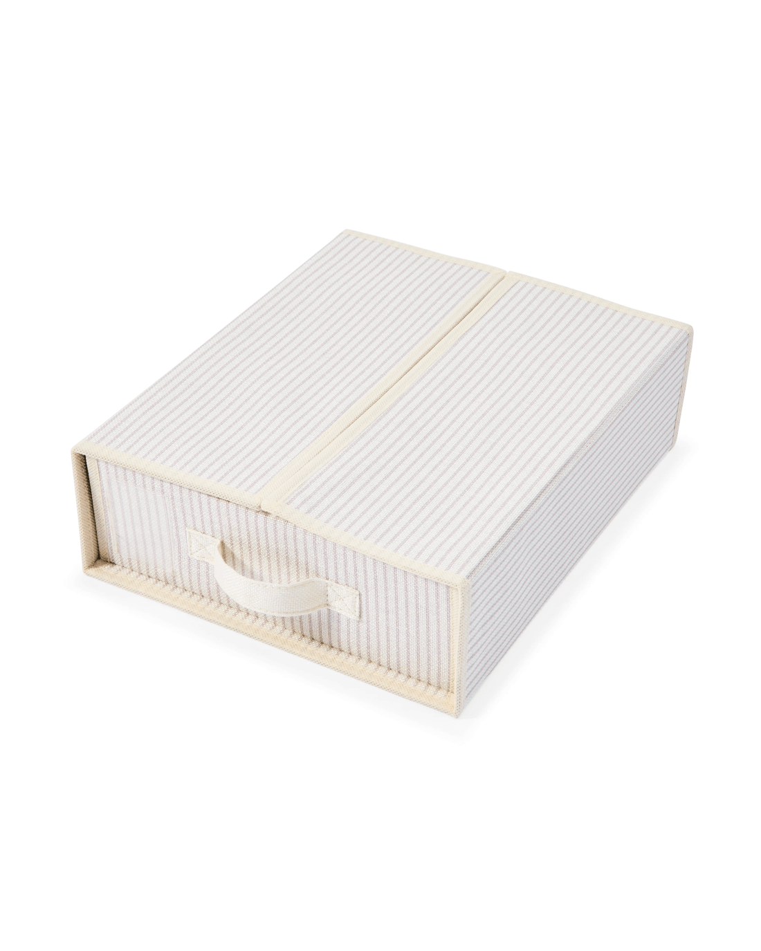 5 Linen Look Bed Linen Box - Stripe, 5 of 10
