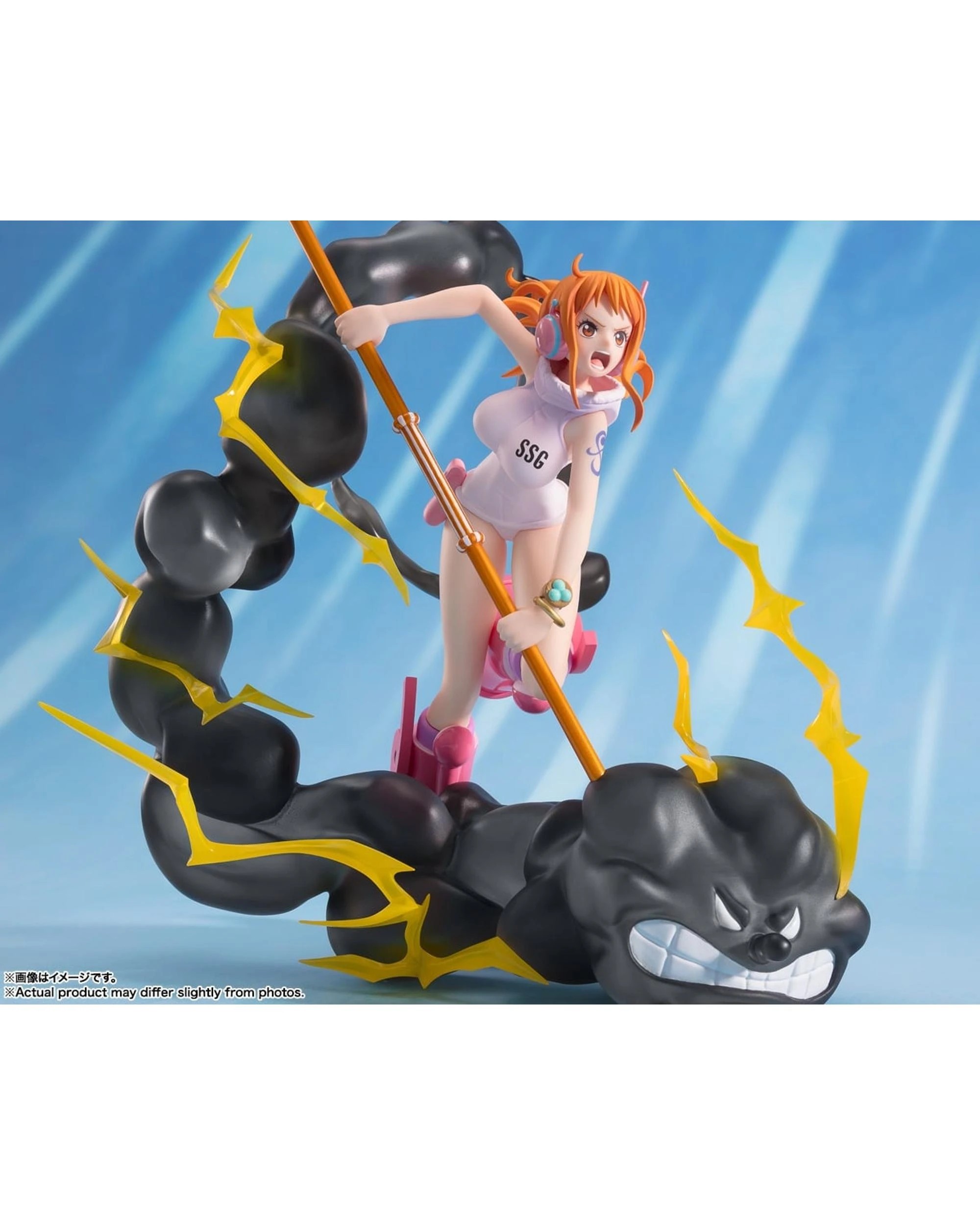 3 Figuarts Zero Extra Battle One Piece Nami Lightning Blast Figure, 3 of 7