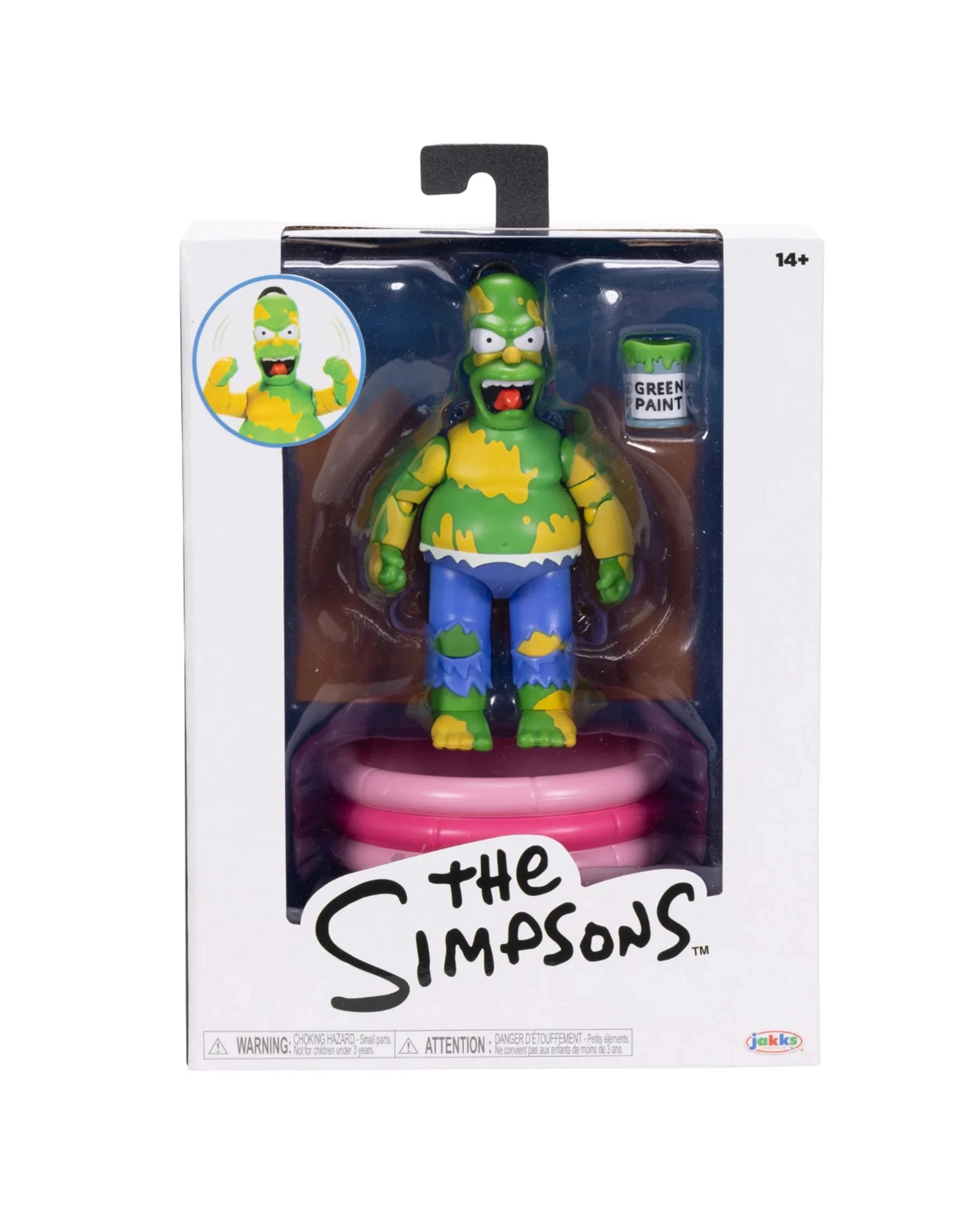 1 The Simpsons Furious Homer 5 Inch Premium Figure, 1 of 5