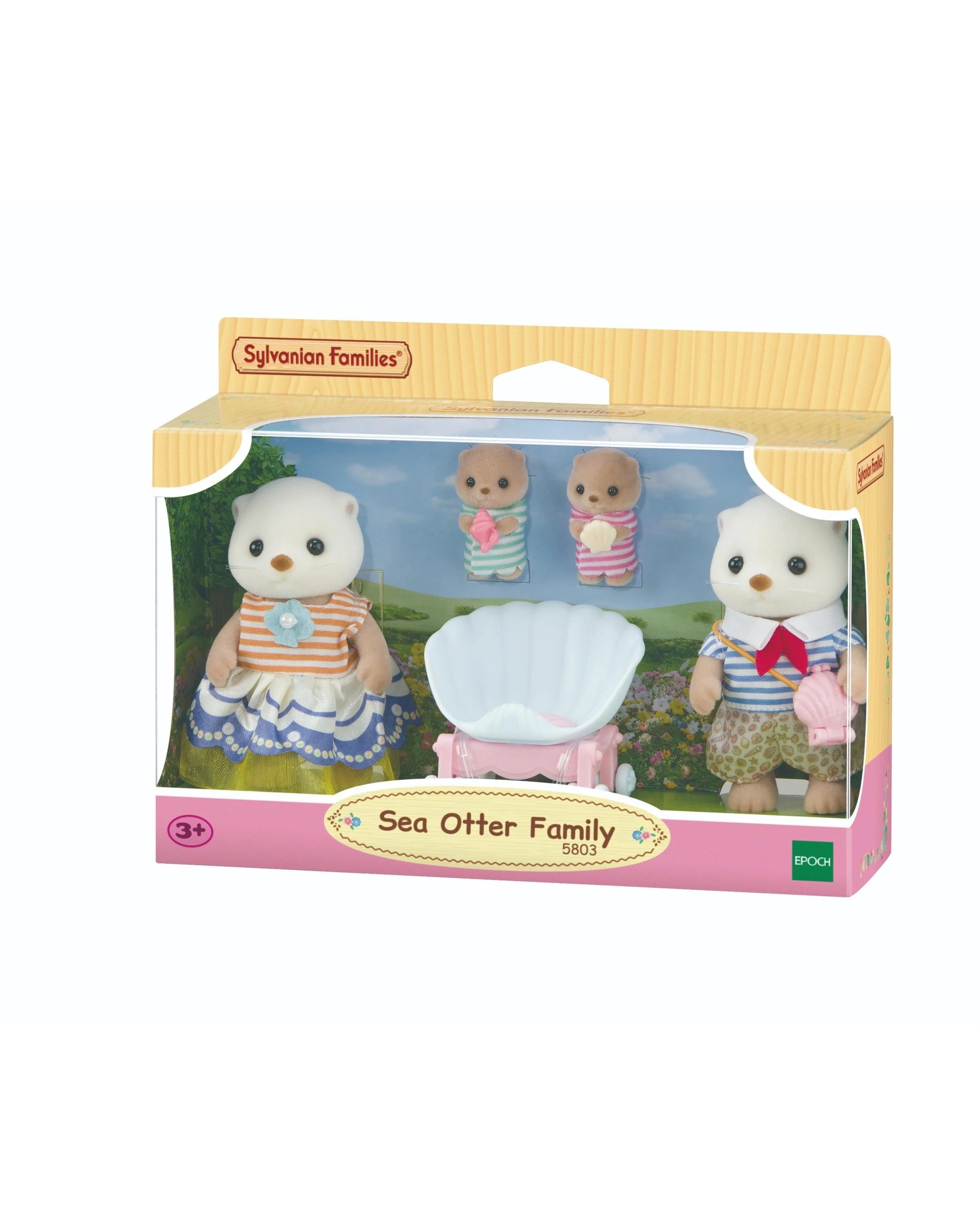 1 Sylvanian Families Sea Otter Family, 1 of 6