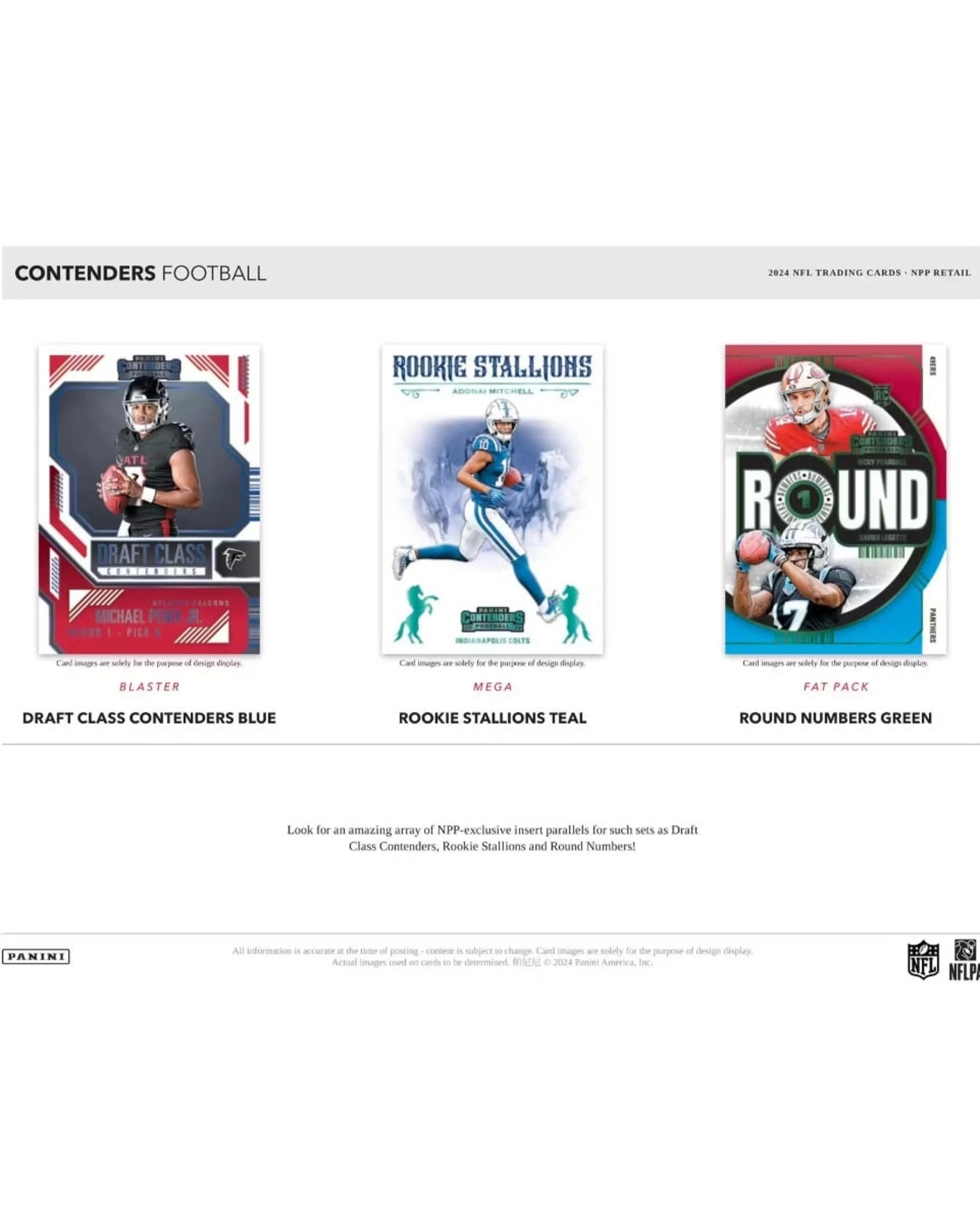 5 Panini 2024 NFL Contenders Football Retail Pack, 5 of 6