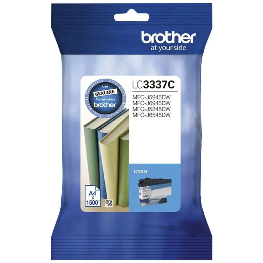 1 Brother LC 3337 INKvestment Ink Cartridge Cyan, 1 of 1