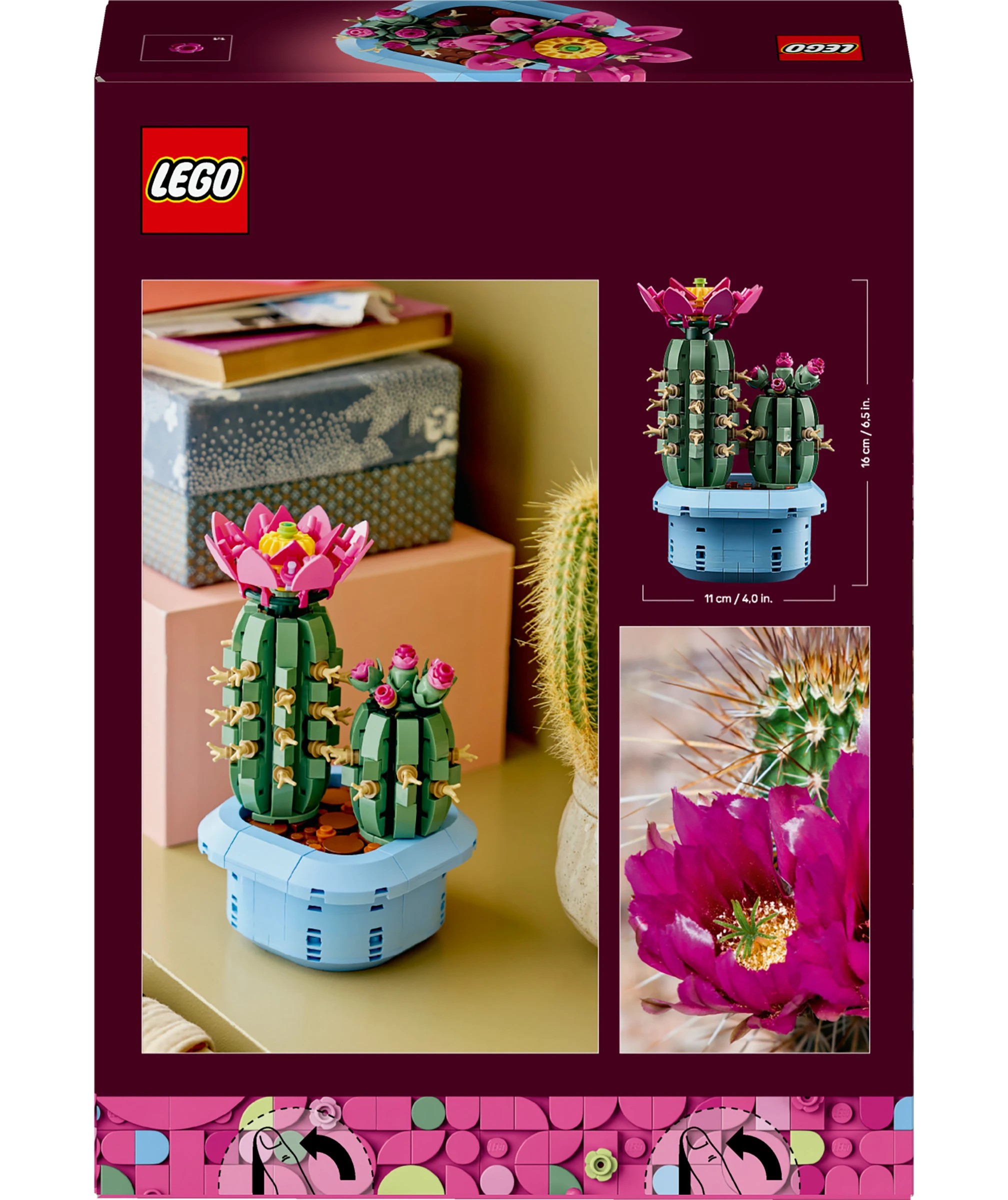 10 LEGO Botanicals Flowering Cactus 11509, 10 of 10