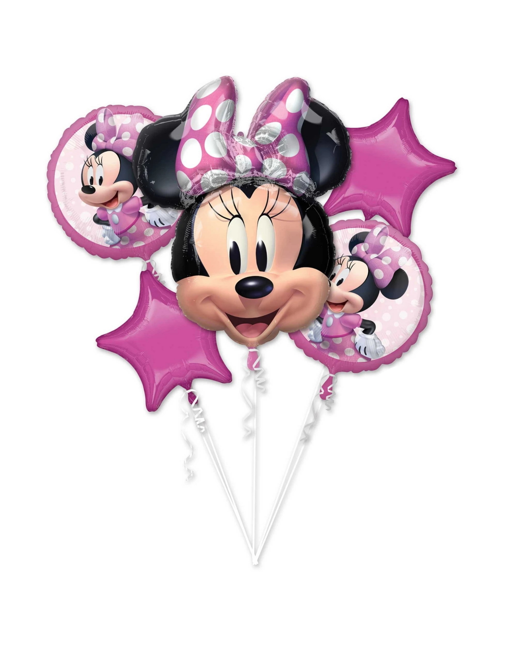 1 Disney Minnie Mouse Forever Helium Balloon Bouquet, 1 of 1