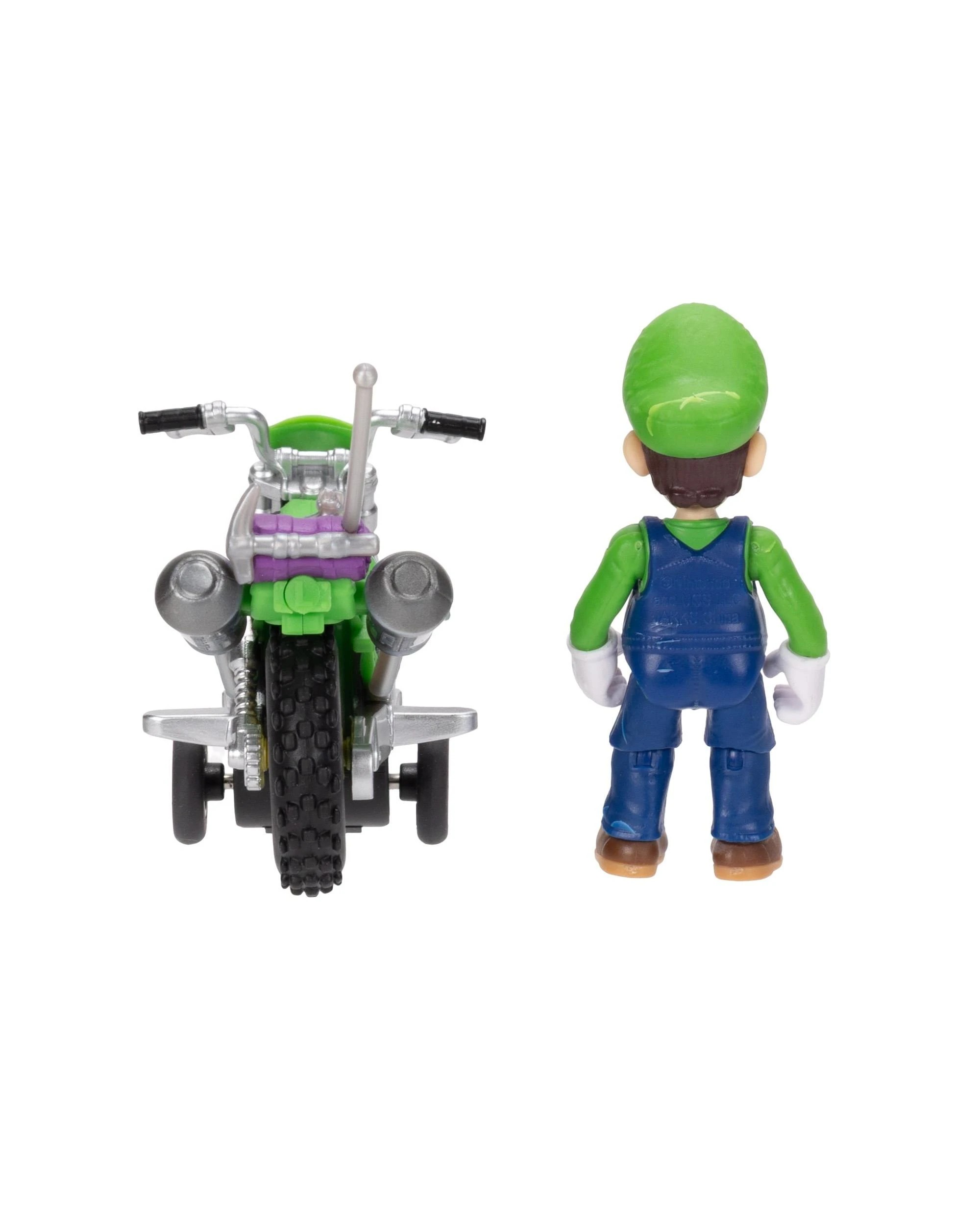 7 The Super Mario Galaxy Movie Pull Back Racer Luigi Figure, 7 of 10