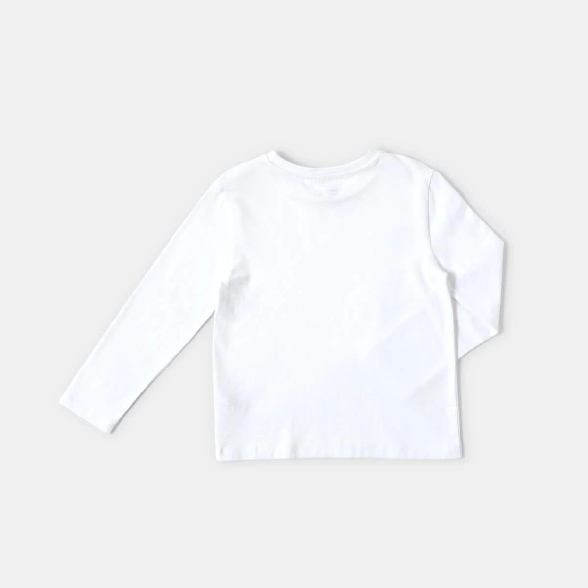 9 Long Sleeve Plain T-shirt White, 9 of 9