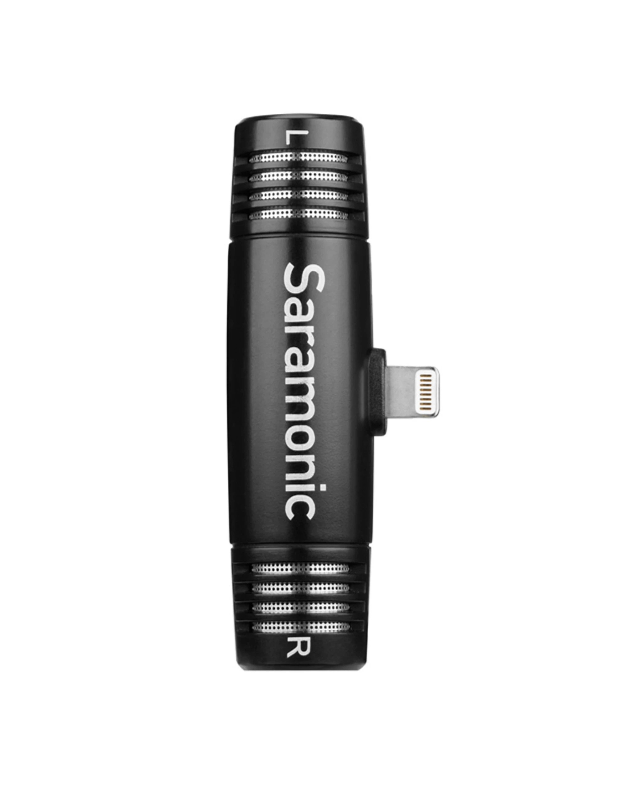 1 Saramonic SPMIC510DI Compact Stereo Microphone for iOS Devices with Lightning Connector - Black, 1 of 5