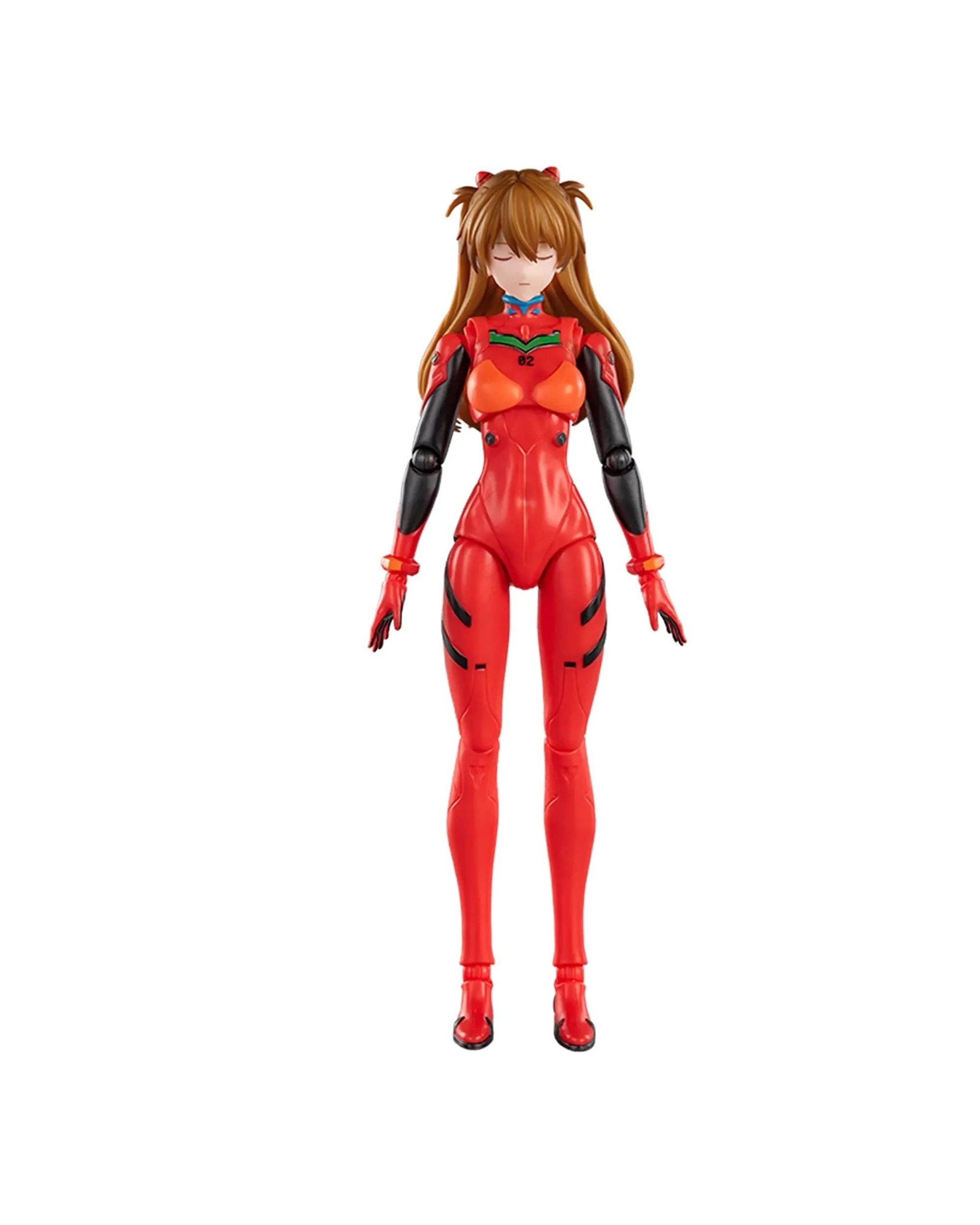 4 Blokees Evangelion Fantastics Series Asuka Shikinami Langley - Plug Suit -  Model Kit, 4 of 4