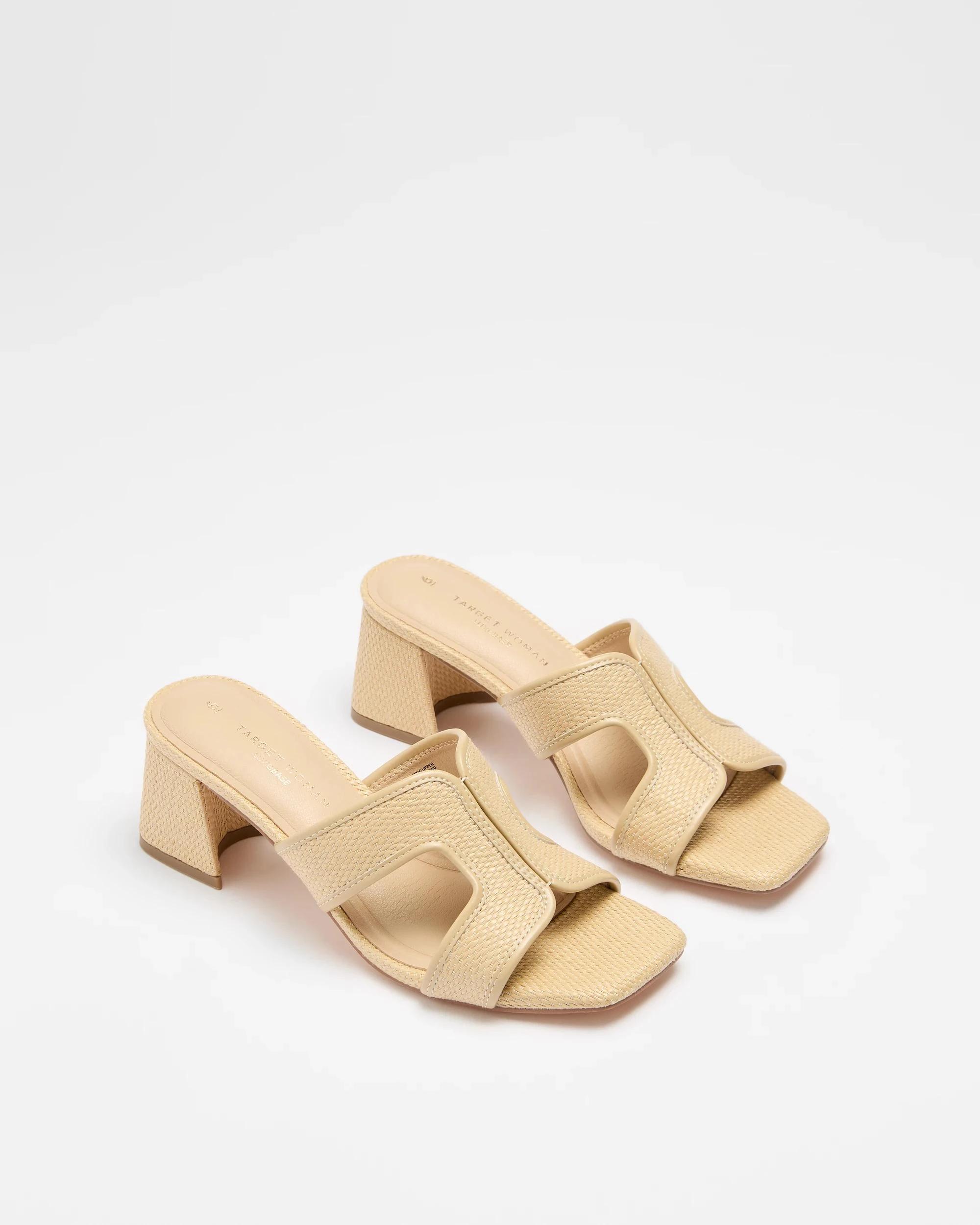 2 Target Womens Mid Block Heel - Hanna NATURAL, 2 of 3