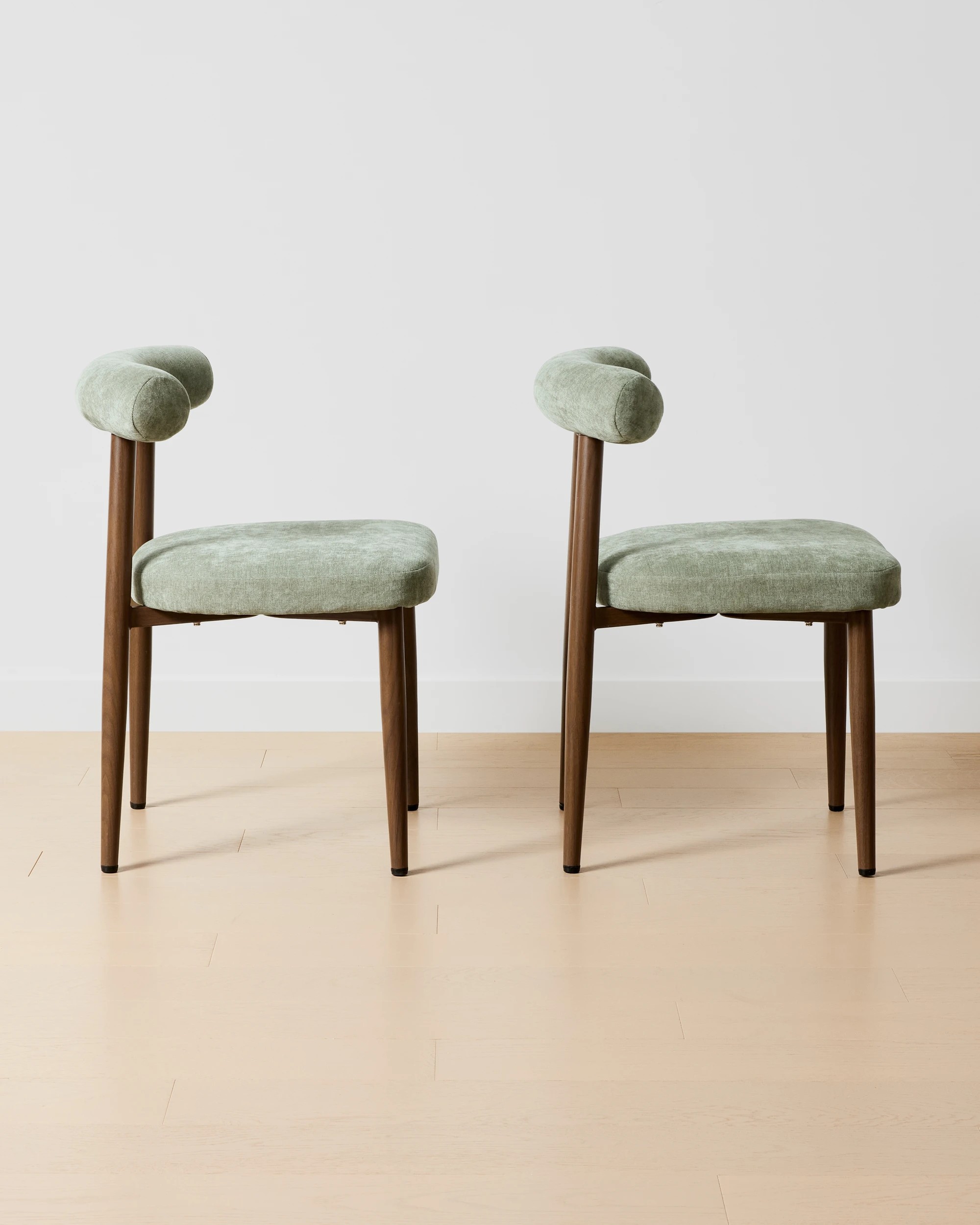 4 Henry Set of 2 Dining Chairs - Green, 4 of 8