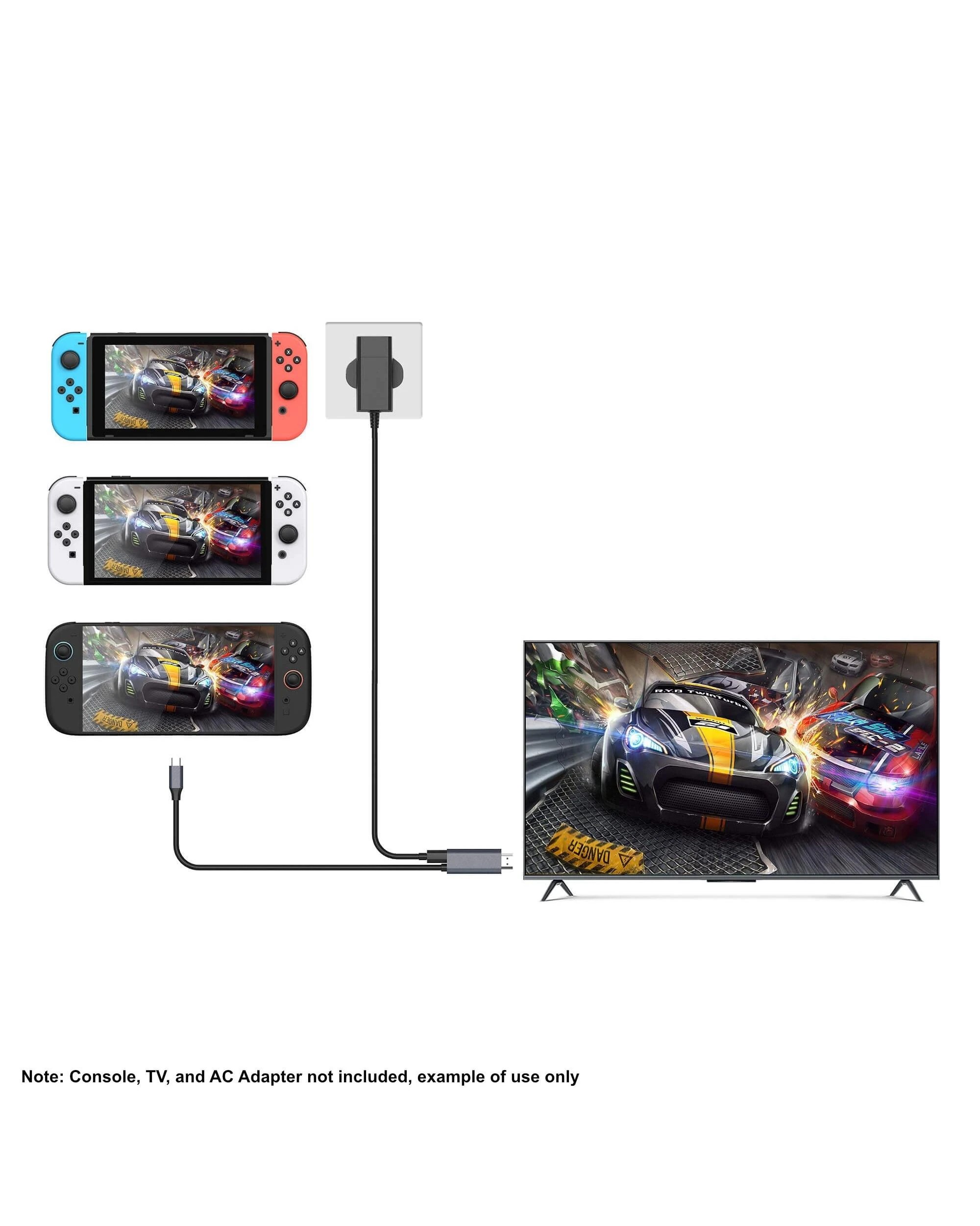 7 Powerwave USB Type-C to HDMI TV Adapter for Nintendo Switch 2, 7 of 7