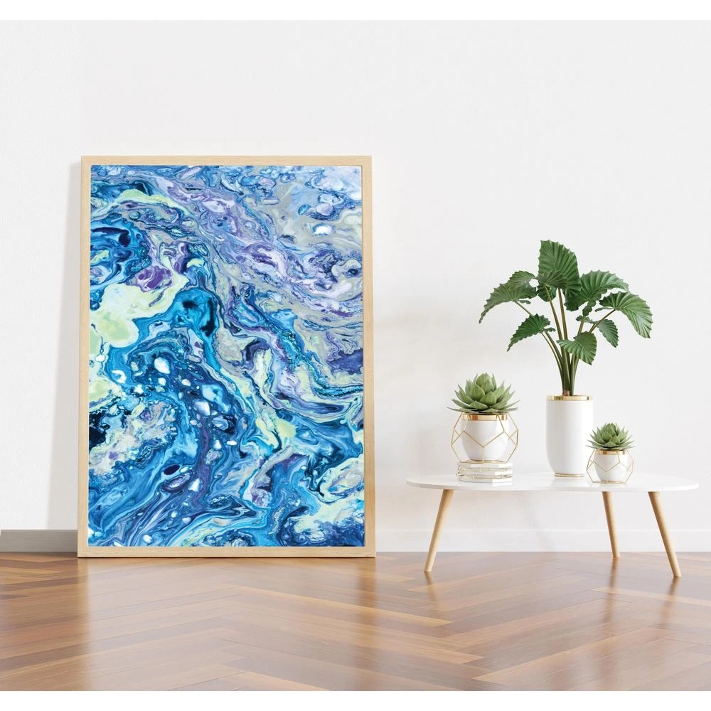 2 Reeves Pre-mixed Acrylic Paint Pouring 4 Pack Ocean, 2 of 2