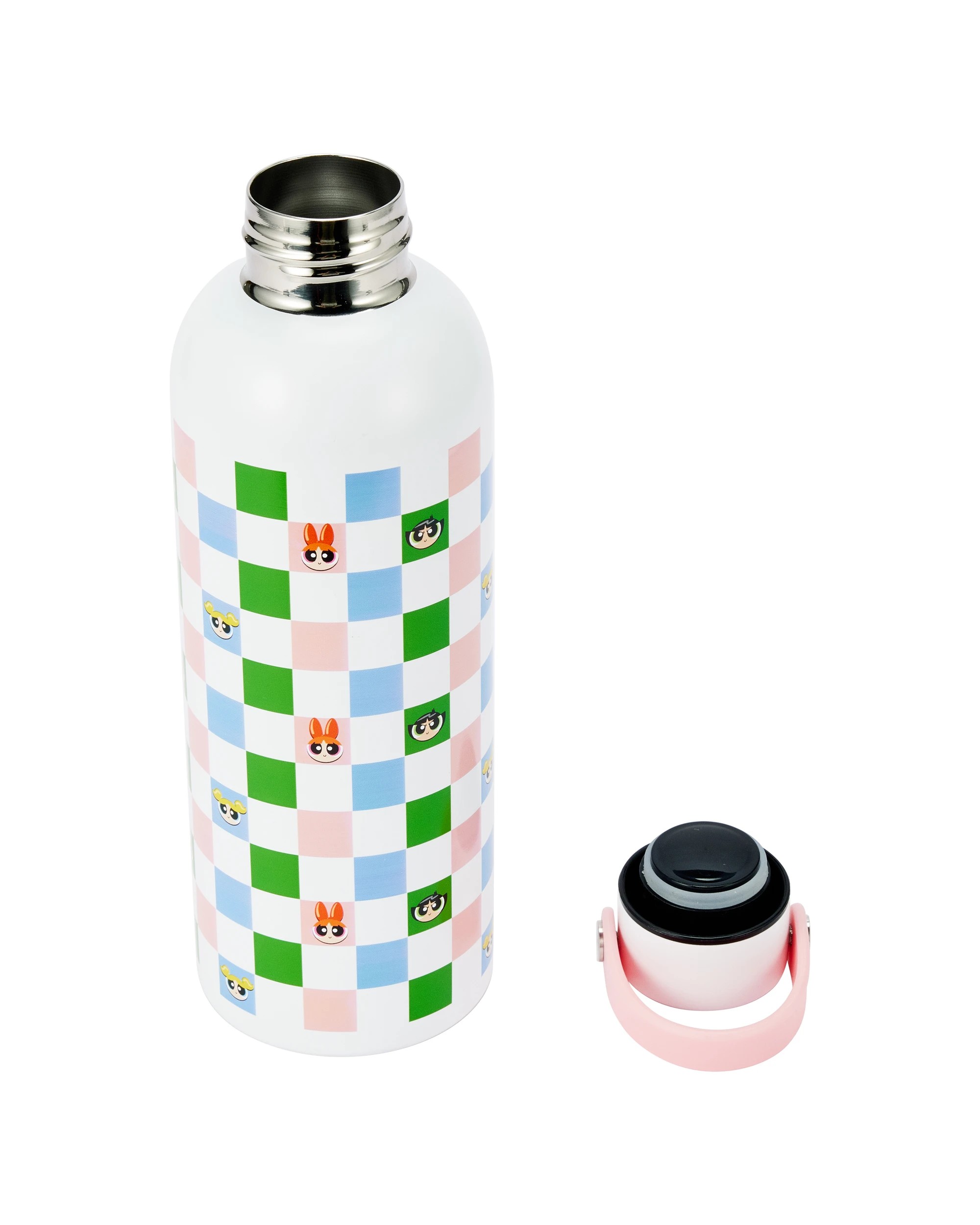 4 500ml The Powerpuff Girls Metal Water Bottle, 4 of 6