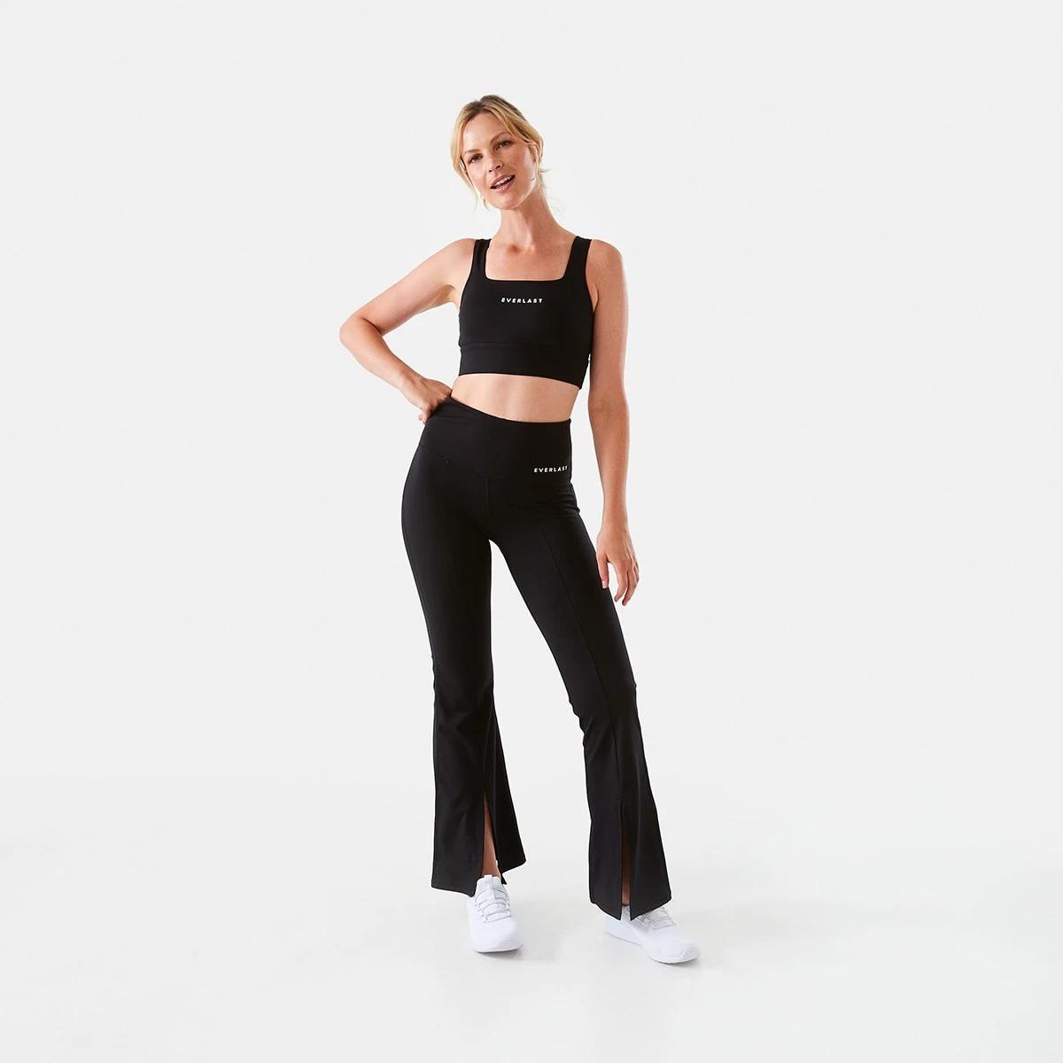 8 Everlast Womens Square Crop Top Black, 8 of 8
