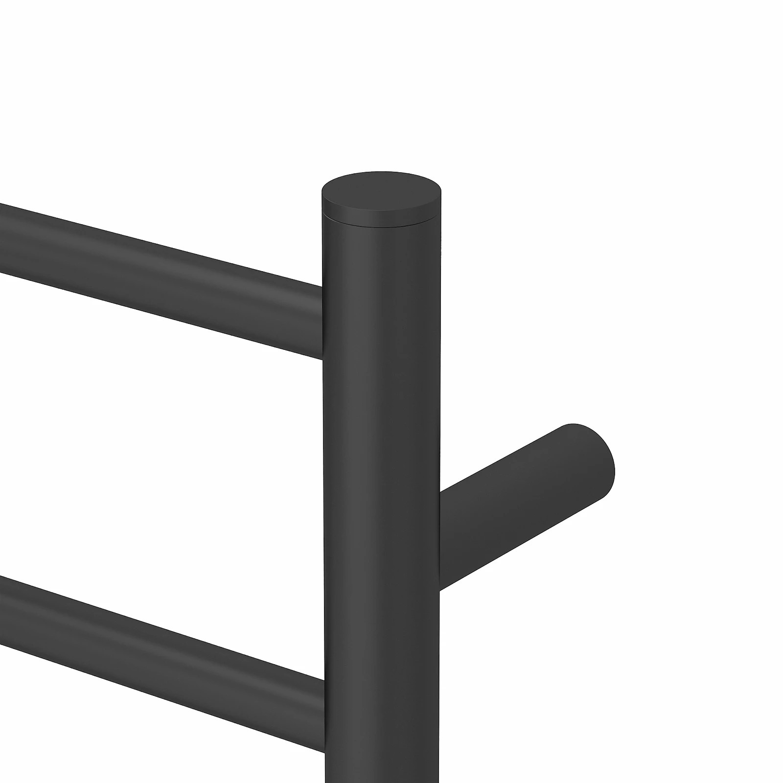 5 Advwin Electric Wall Mounted Heated Towel Rail - Black, 5 of 6