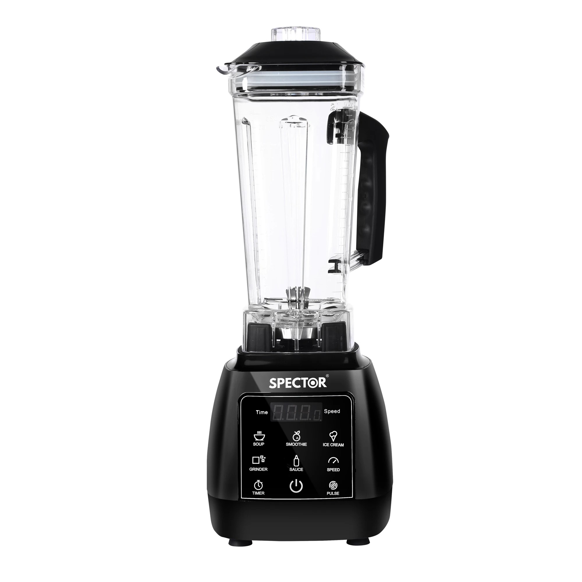 2 Spector 2l Commercial Blender - Black, 2 of 4