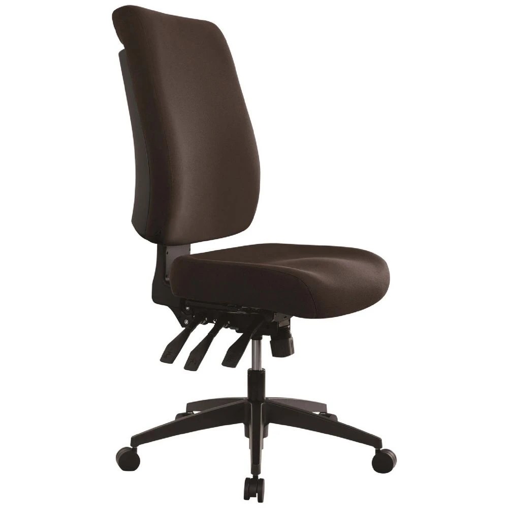 1 Buro Tidal High Back Fabric Chair Black Ergonomic Chairs and Desk Chairs, 1 of 10