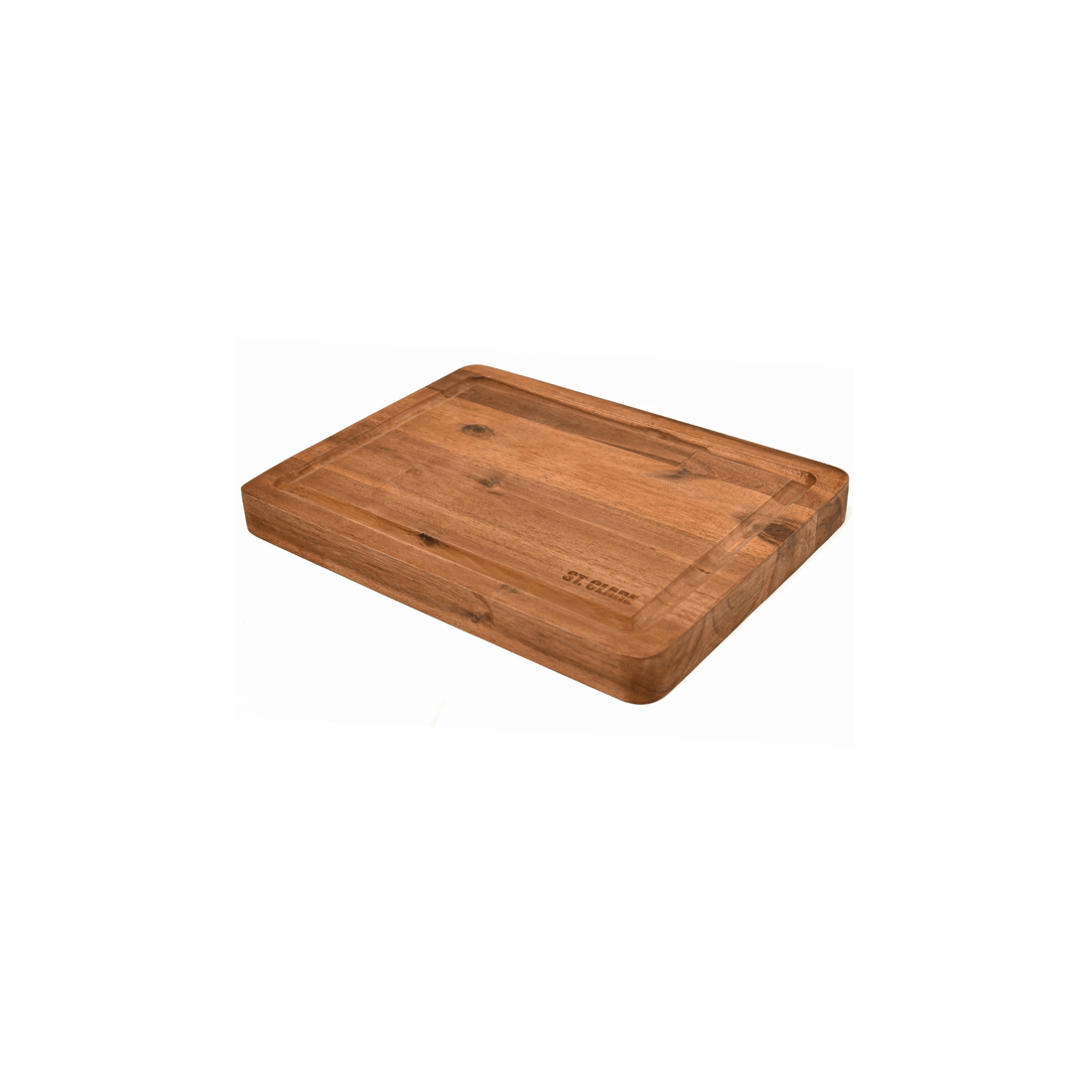 2 Classica St Clare Acacia Reversible Cutting Board 40x30x3.8cm Juice Curve
 - Plain, 2 of 5