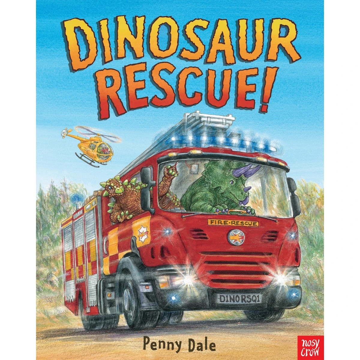 1 Dinosaur Rescue! by Penny Dale - Book