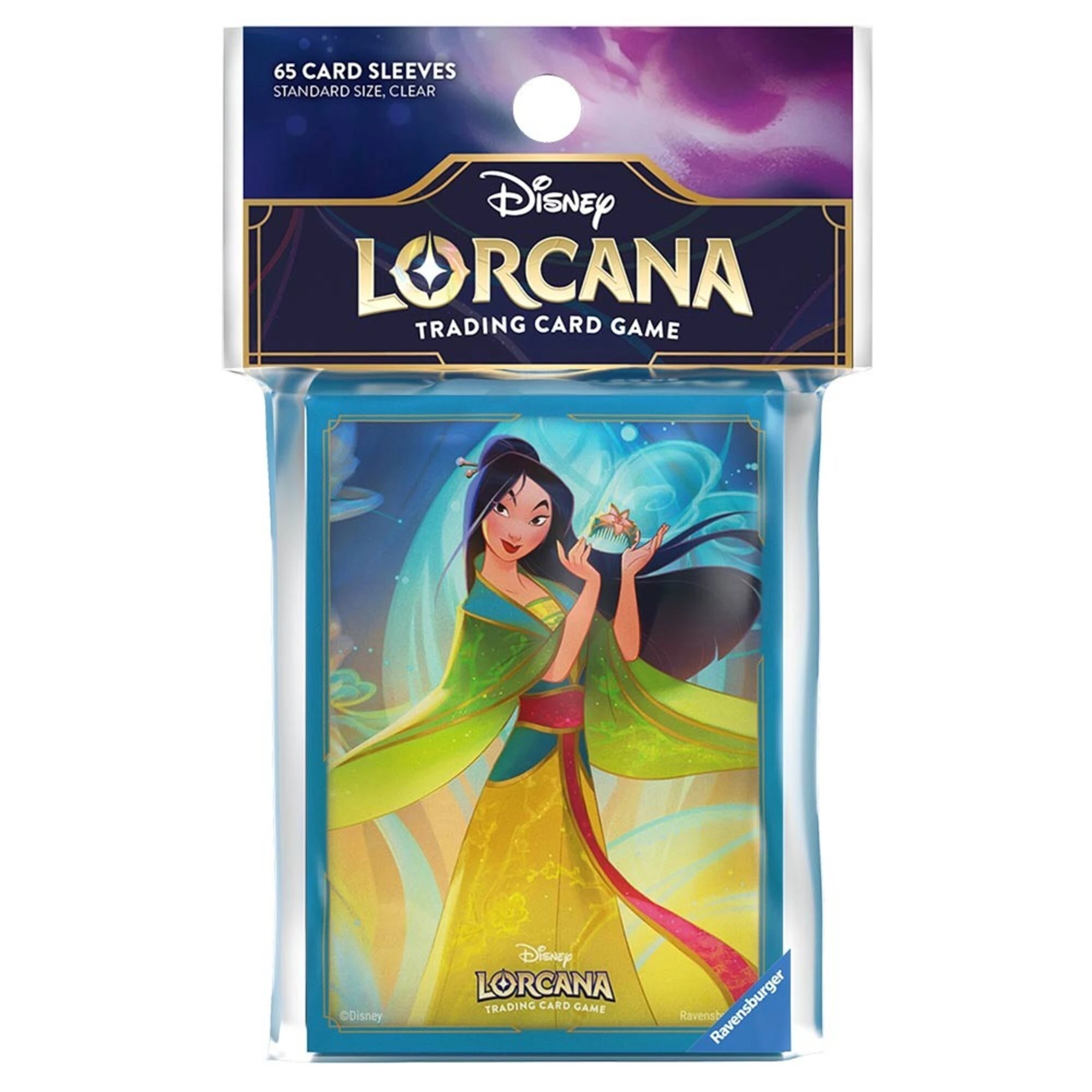1 Disney Lorcana - TCG - Fabled Mulan Card Sleeves, 1 of 2