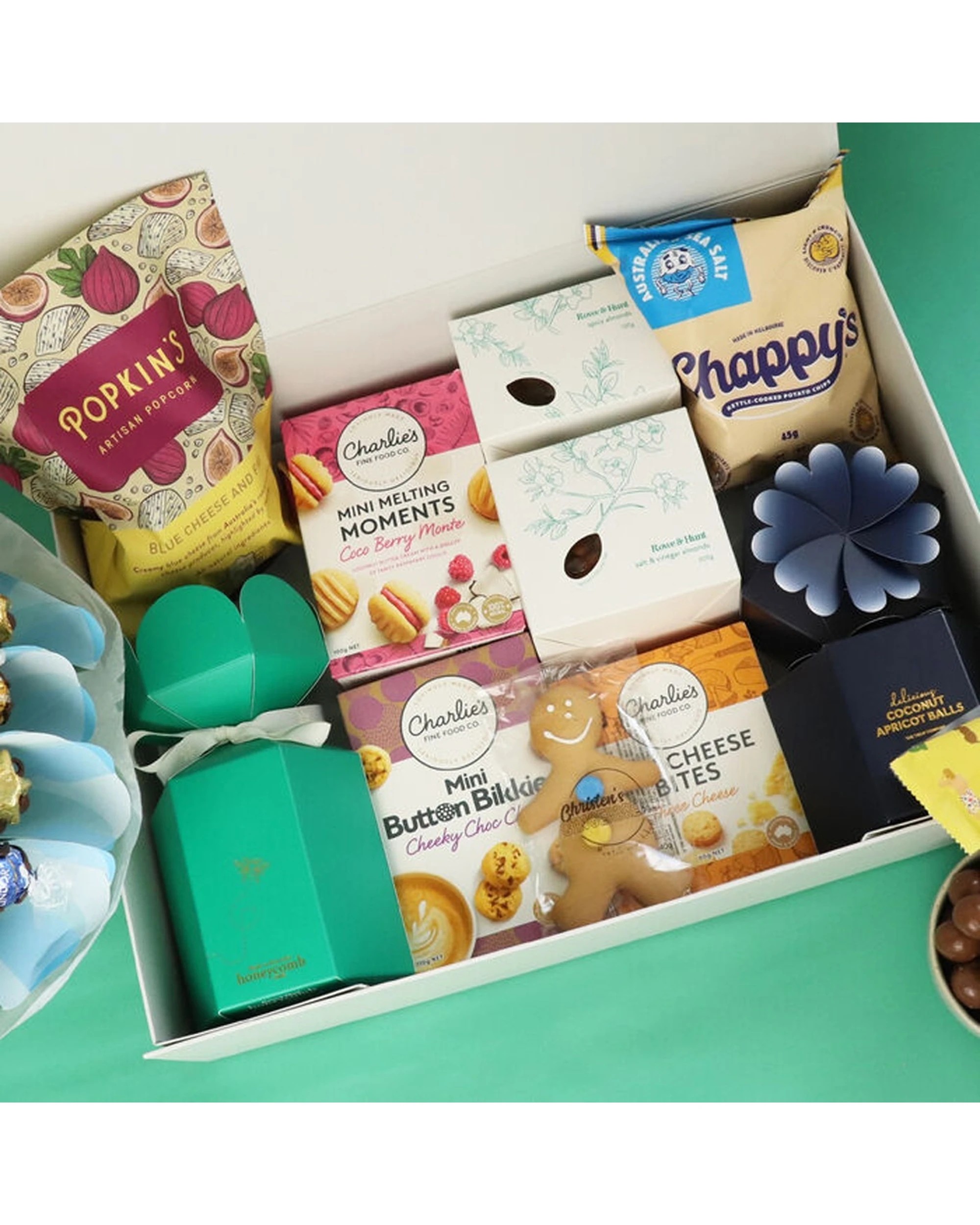 3 Edible Blooms Gourmet Bundle Hamper And Chocolate Bouquet Gift Set - Multi, 3 of 7