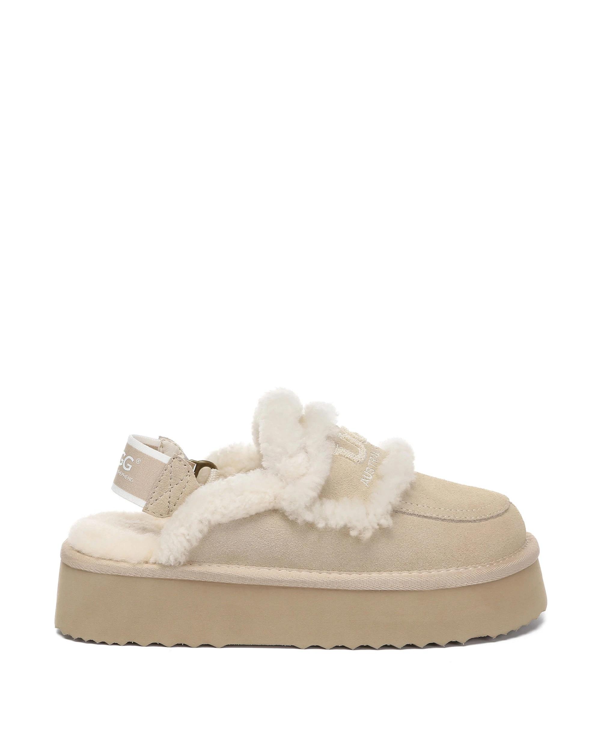 1 Australian Shepherd UGG Womens Rilee Platform SAND, 1 of 5