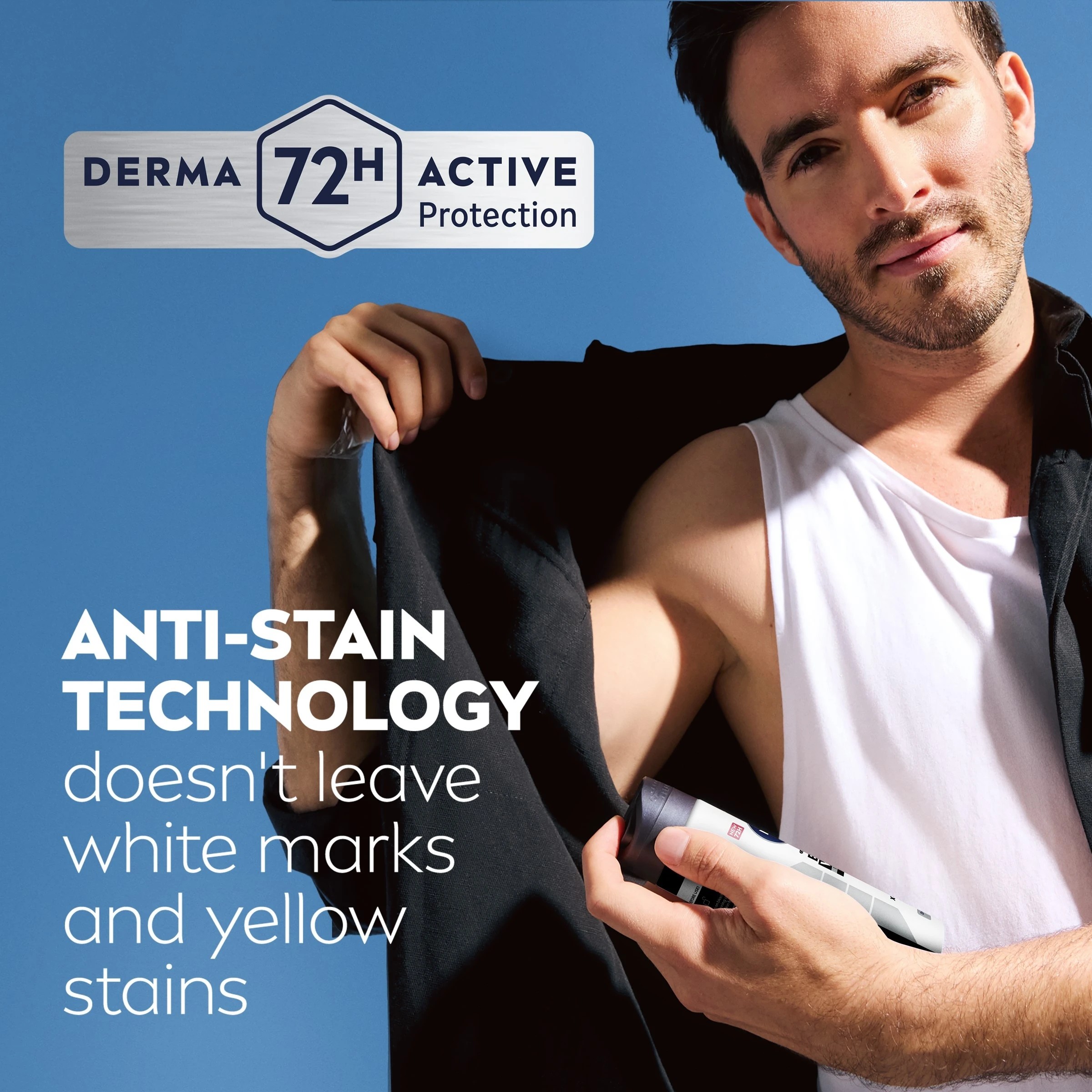 5 Nivea Men Black & White Invisible Original Anti-Perspirant Aerosol Deodorant 250ml, 5 of 7