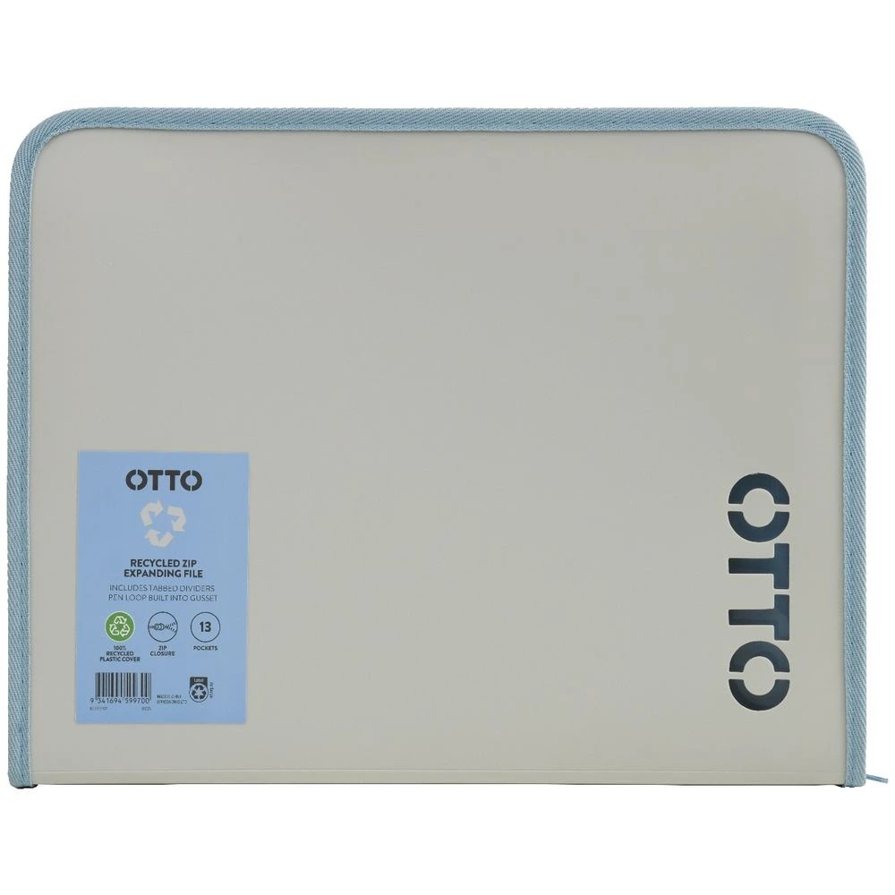 2 Otto Zip Expansion File Grey, 2 of 3