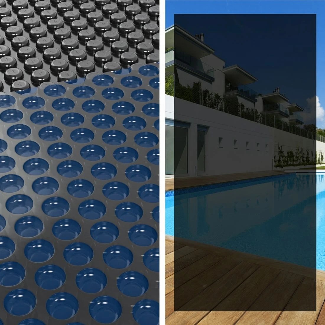 6 Aqua Buddy Pool Cover 600 Micron 10x4m w/ Roller 5.55m Swimming Pools - Multi, 6 of 6