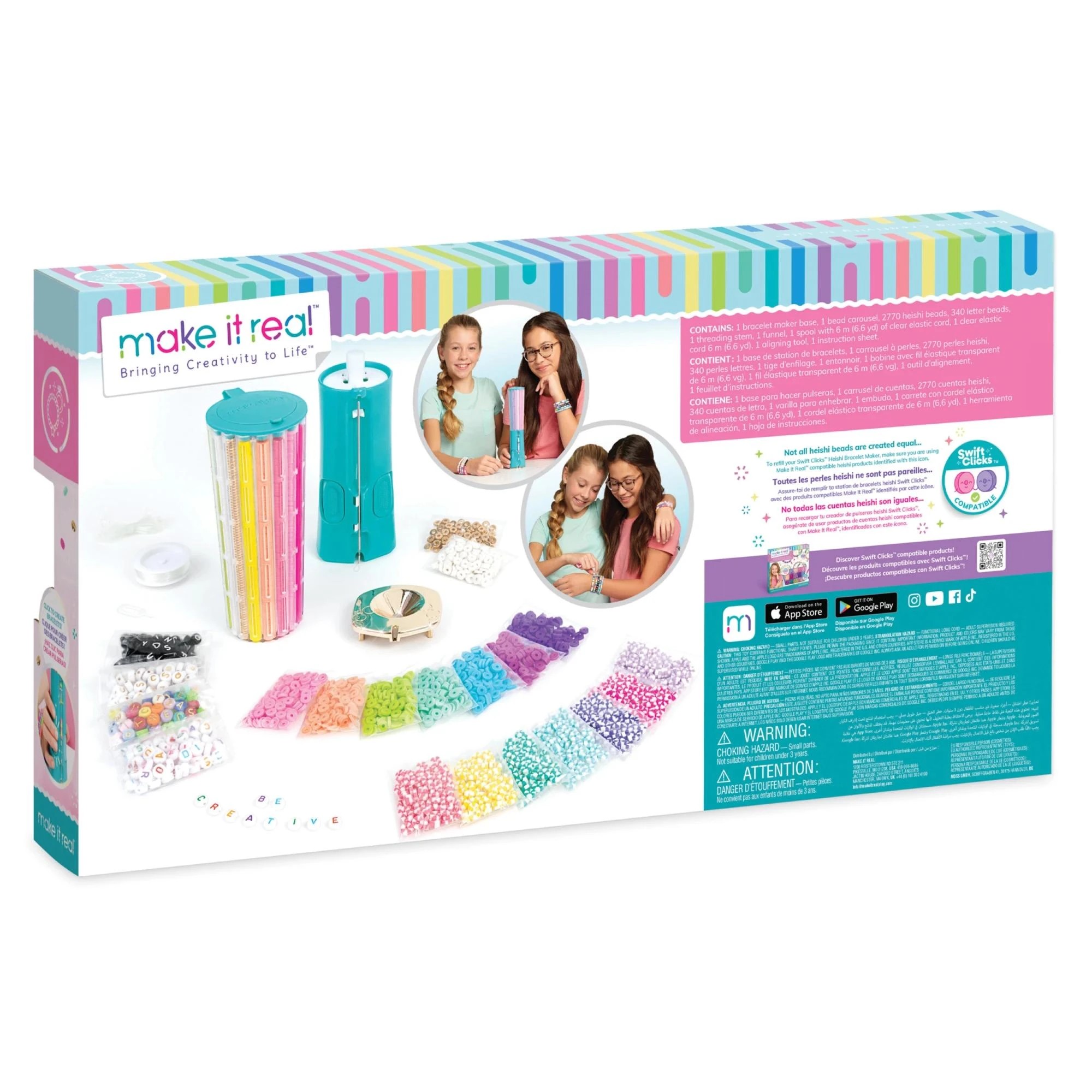 2 3118 Piece Make It Real Swift Clicks Deluxe Bracelet Studio - Multi, 2 of 5