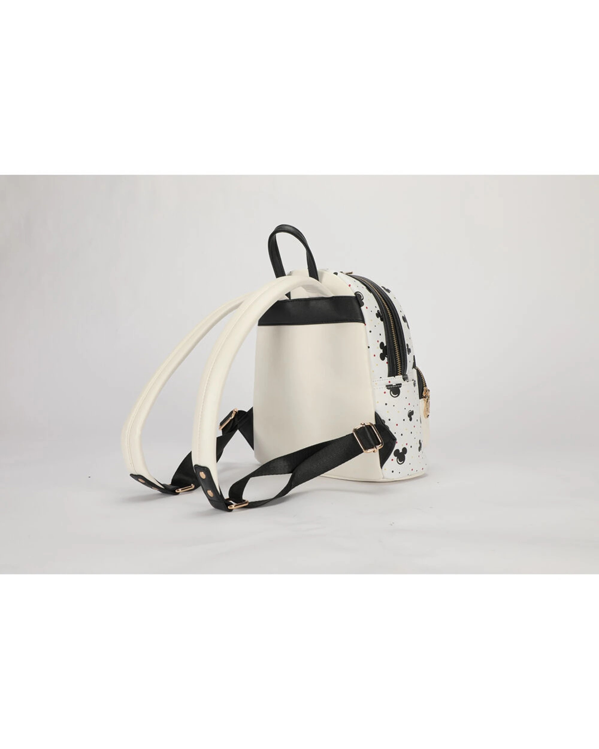 4 Disney Mickey Deluxe Pu Leather Backpack 25X29Cm - Multi, 4 of 7