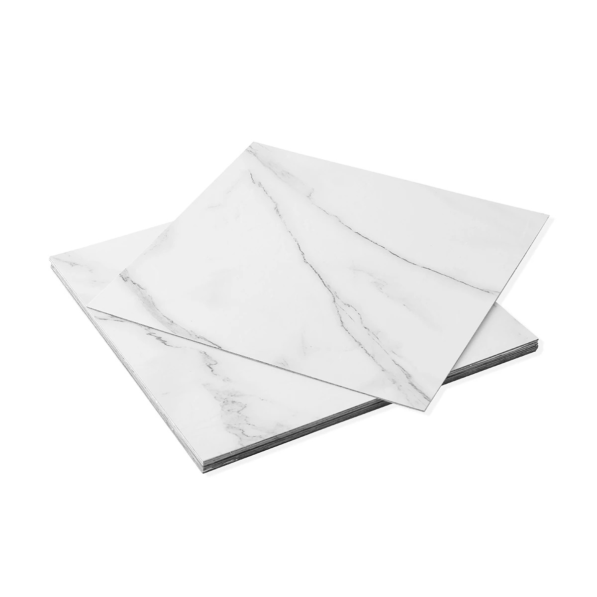 7 8 Pack Vinyl Floor Tiles - Marble Look, 7 of 9