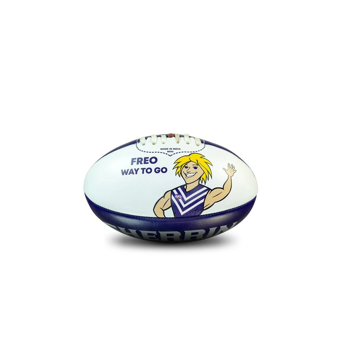 1 Sherrin AFL Fremantle Dockers Ball, 1 of 4