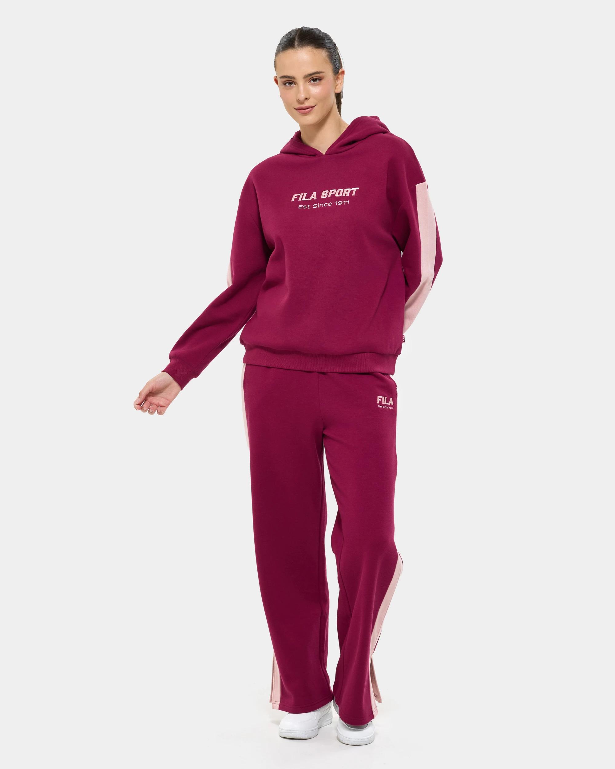 2 Fila Dara Hoodie WINE, 2 of 6