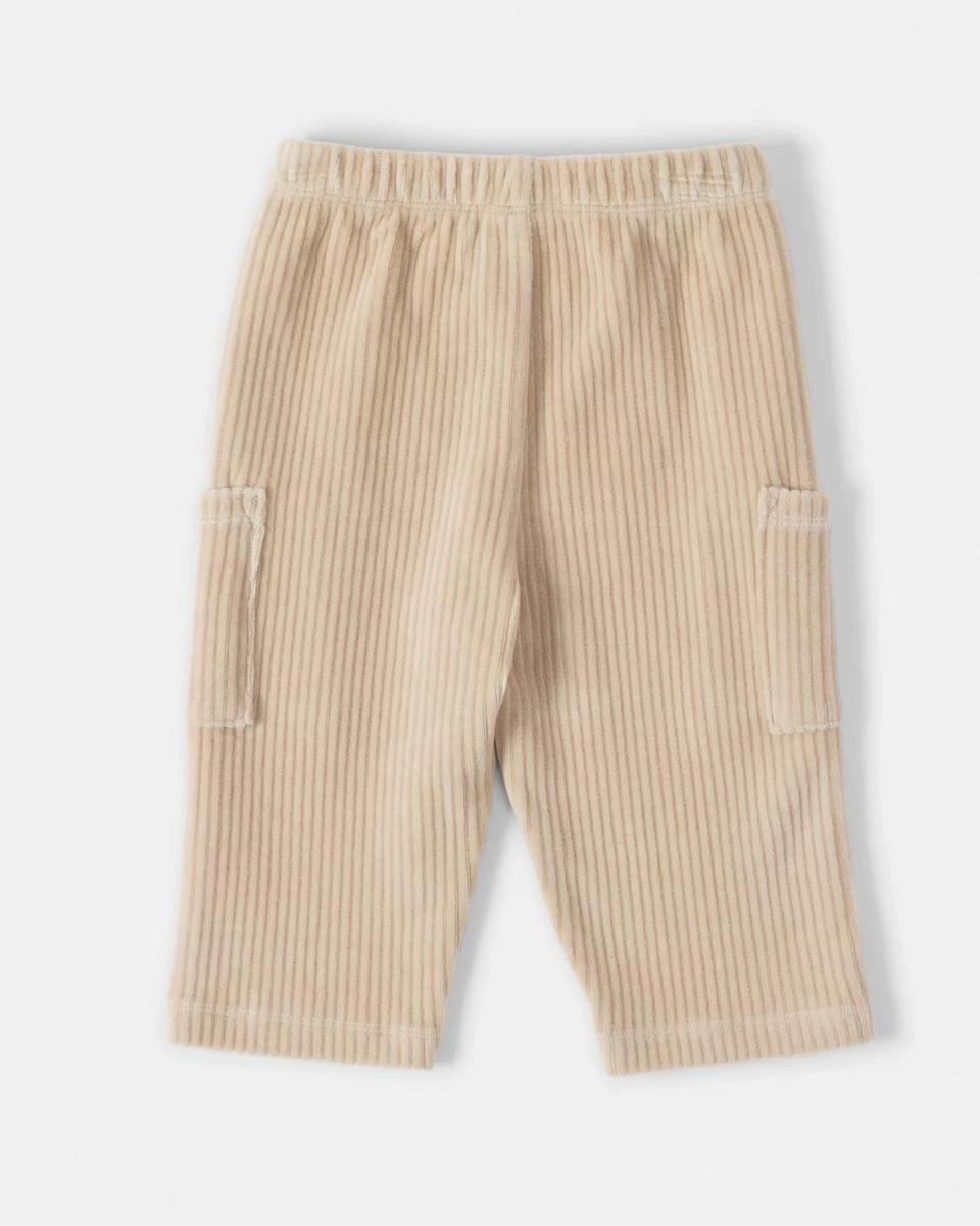 2 Australian Cotton Brushed Corduroy Knit Pants Oxford B, 2 of 3