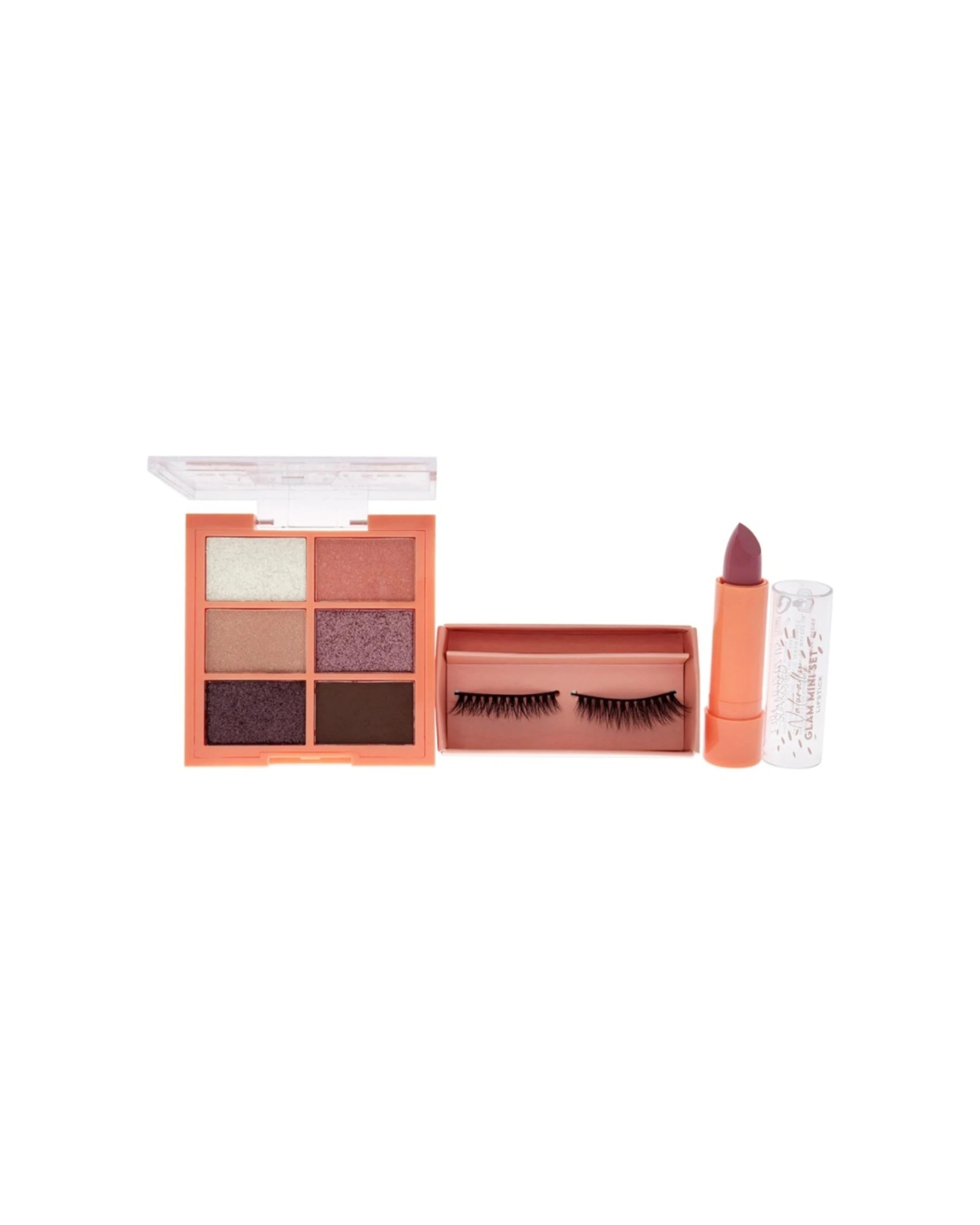 2 Naturally Sunkissed Glam Mini Eyeshadow Lashes Lipstick Set - Multi, 2 of 2