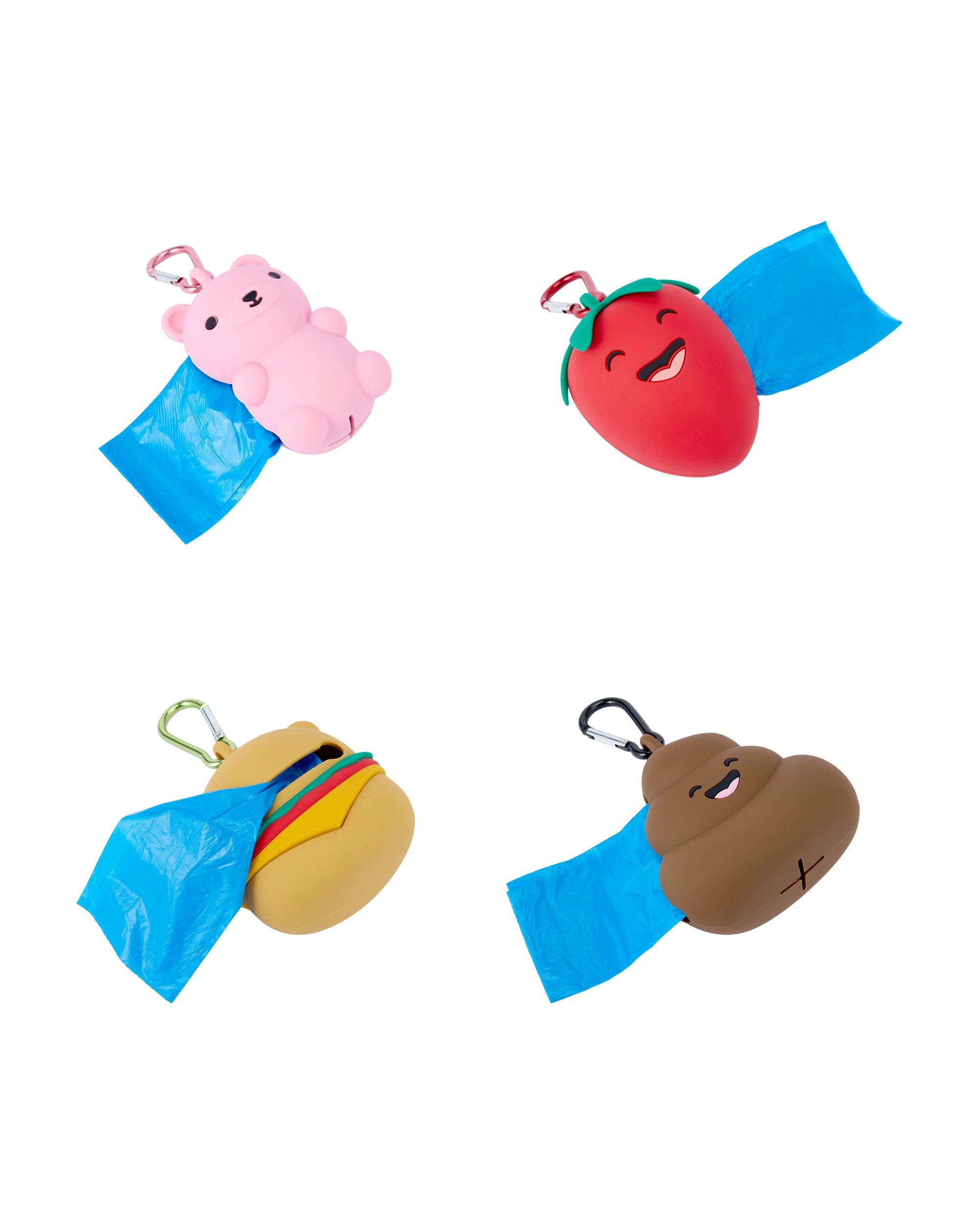 3 Pet Poo Bag Holder Novelty - Assorted, 3 of 6