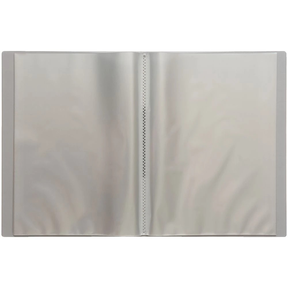 2 King Jim Fixed Display Book 20 Pockets Grey, 2 of 2