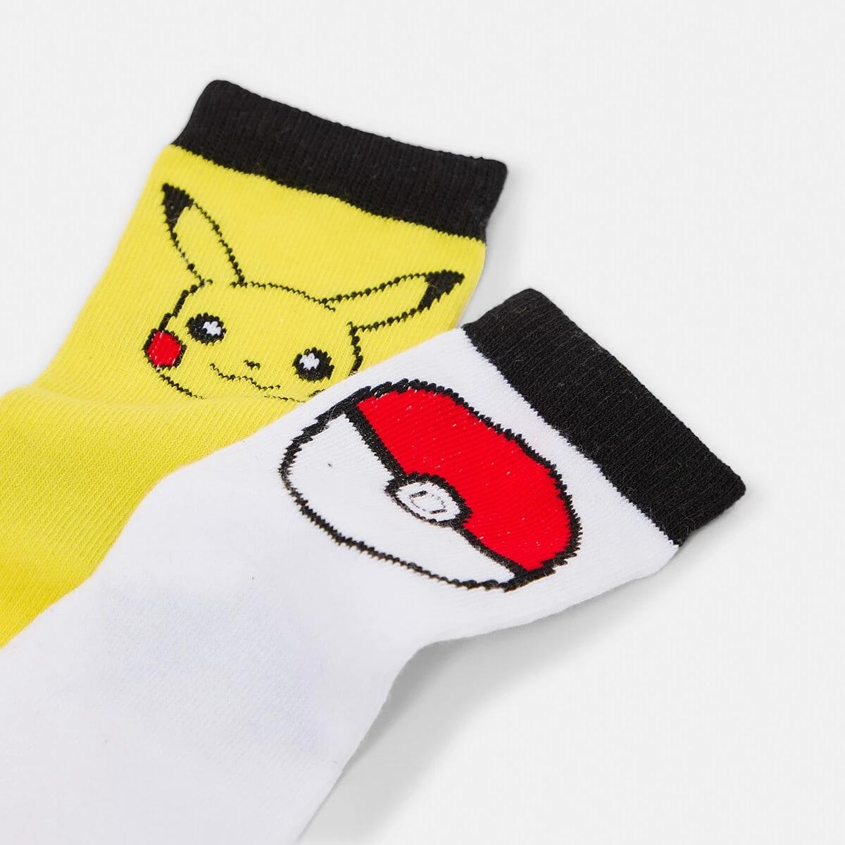 2 2 Pack Pokemon License Crew Socks Pokemon, 2 of 4