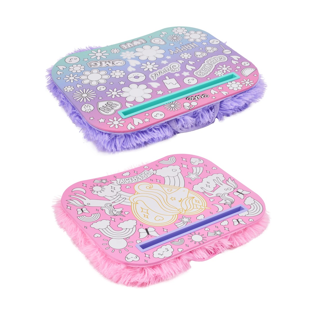 6 Colour Your Own Lap Desk - Assorted, 6 of 10