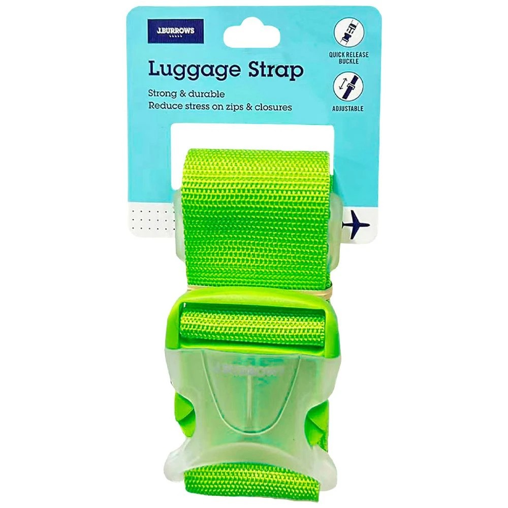 1 J.Burrows Luggage Strap Green, 1 of 2