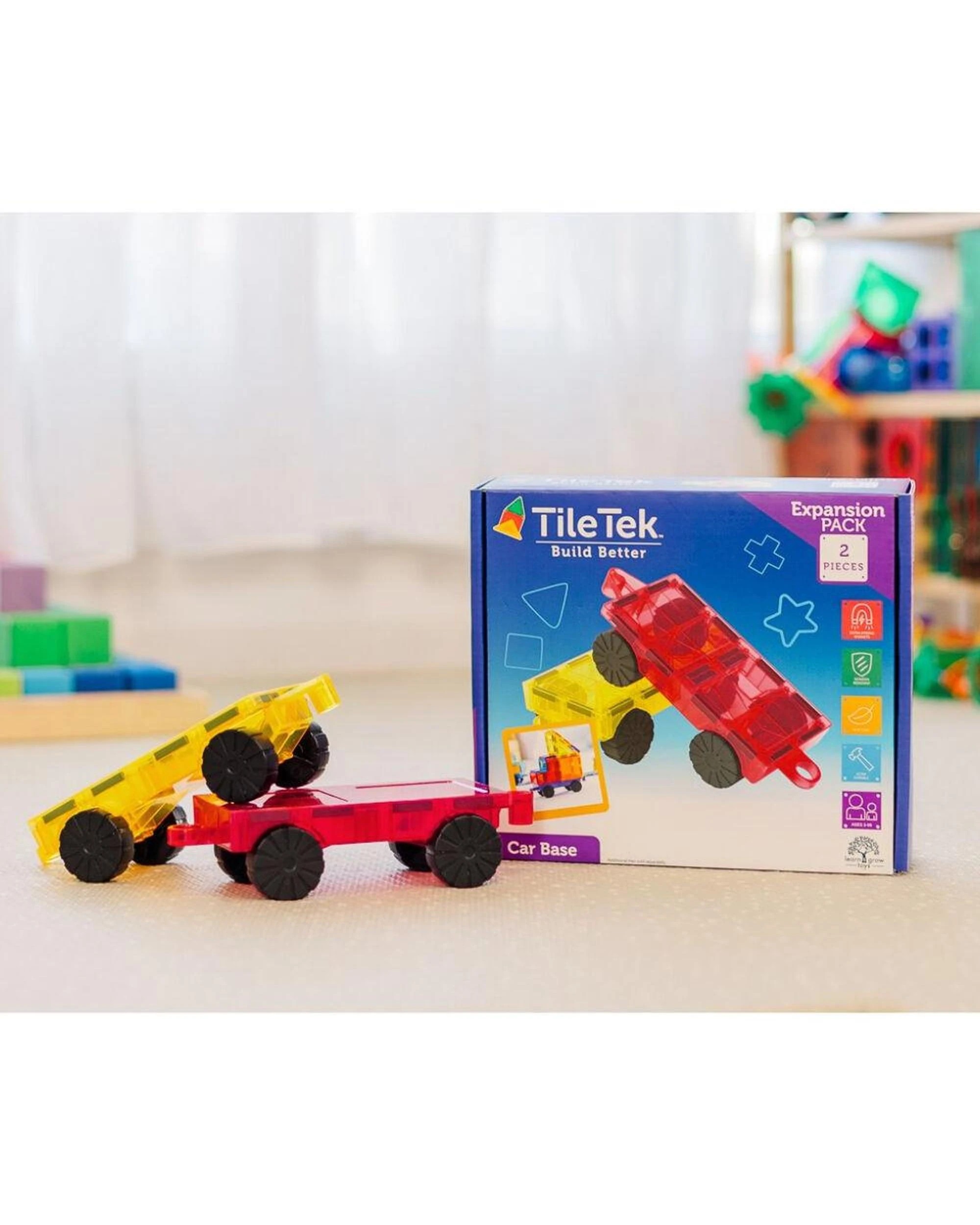3 TileTek 2 Piece Car Base Pack Age 3, 3 of 3
