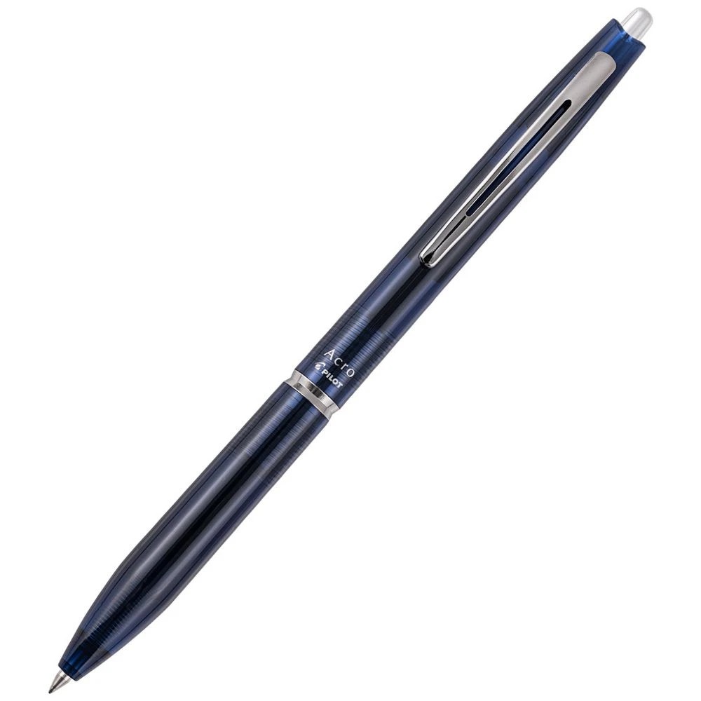 2 PILOT Acro 300 0.5mm Hybrid Ballpoint Pen Blue Barrel, 2 of 6